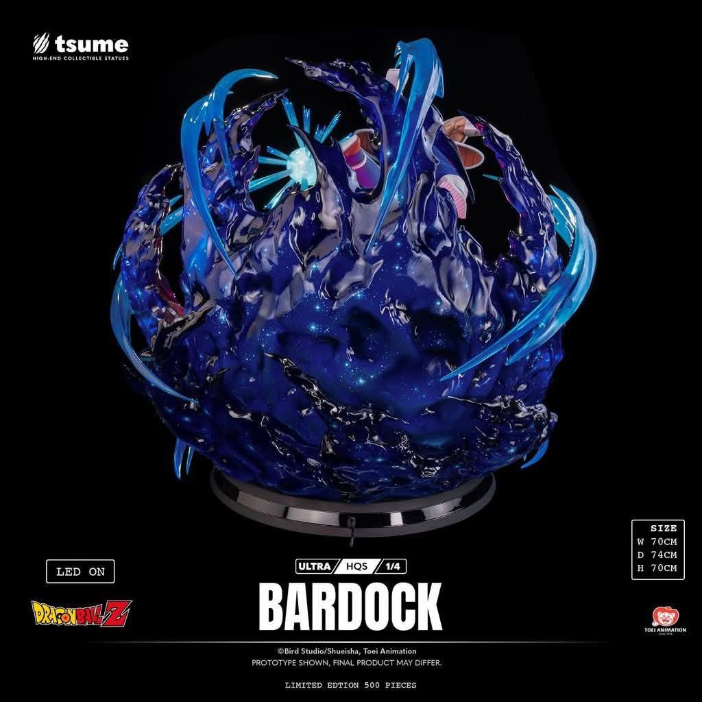 Bardock Ultra HQS resin statue Tsume Art Studio anime figure