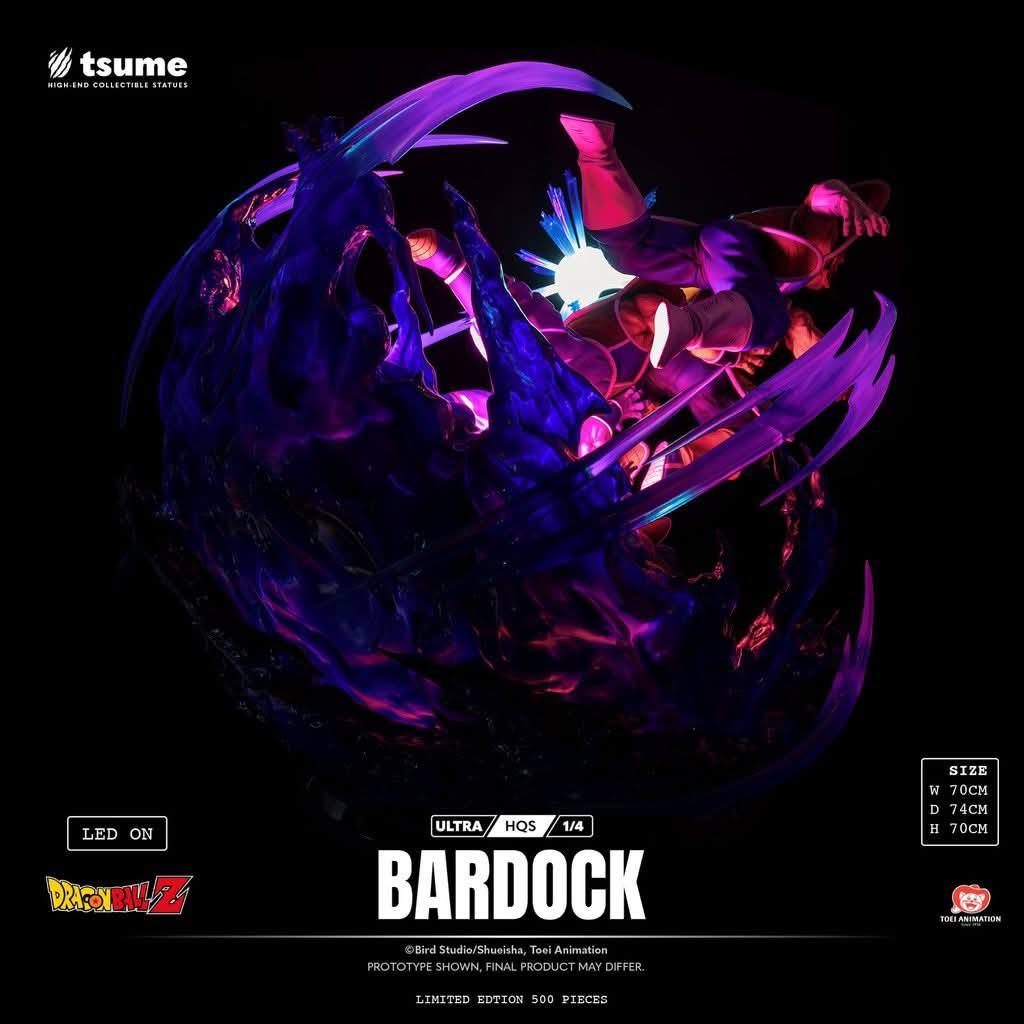 Bardock Ultra HQS resin statue Tsume Art Studio anime figure
