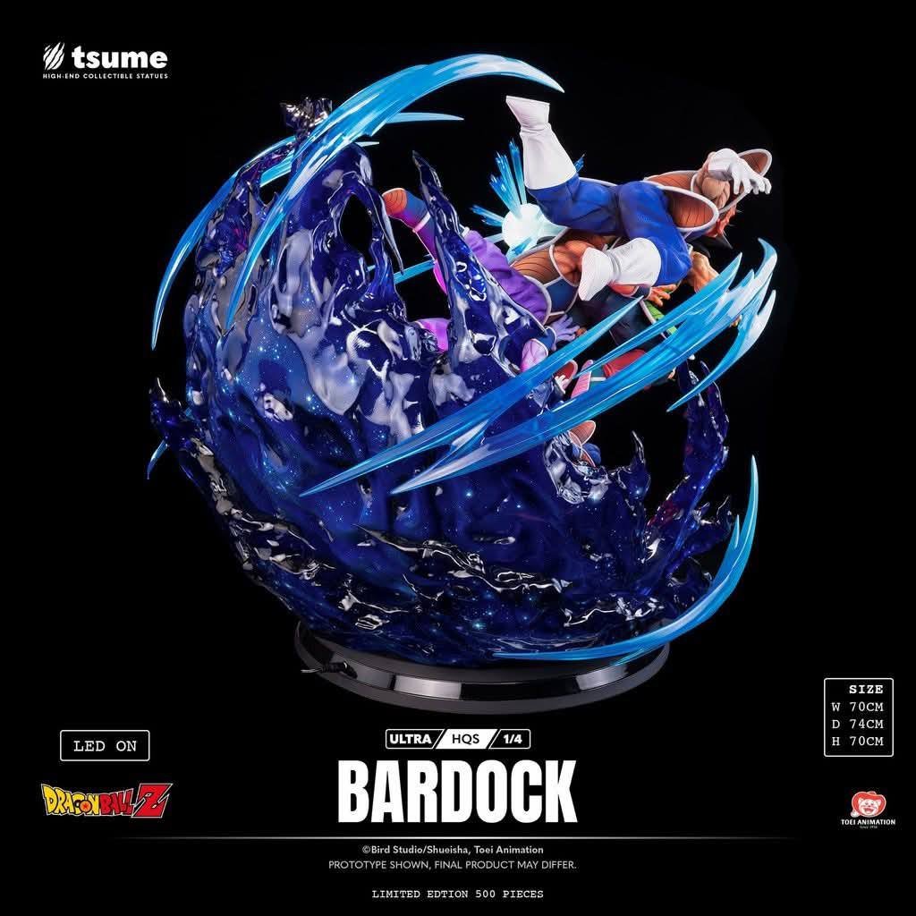 Bardock Ultra HQS resin statue Tsume Art Studio anime figure