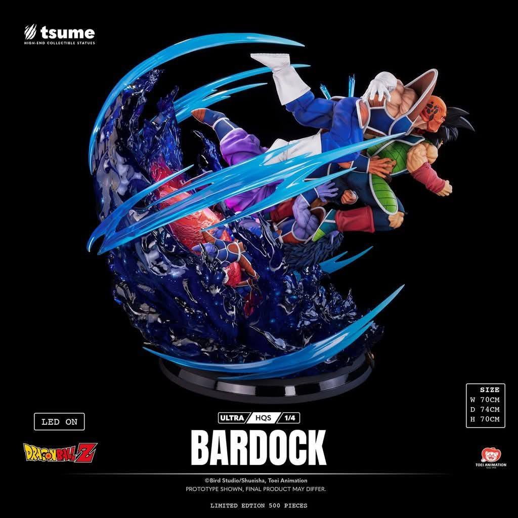 Bardock Ultra HQS resin statue Tsume Art Studio anime figure