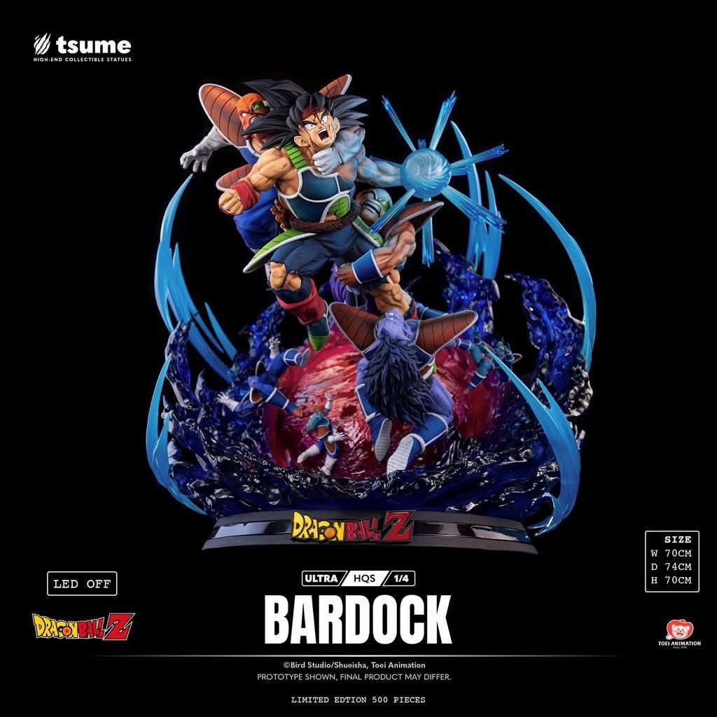 Bardock Ultra HQS resin statue Tsume Art Studio anime figure