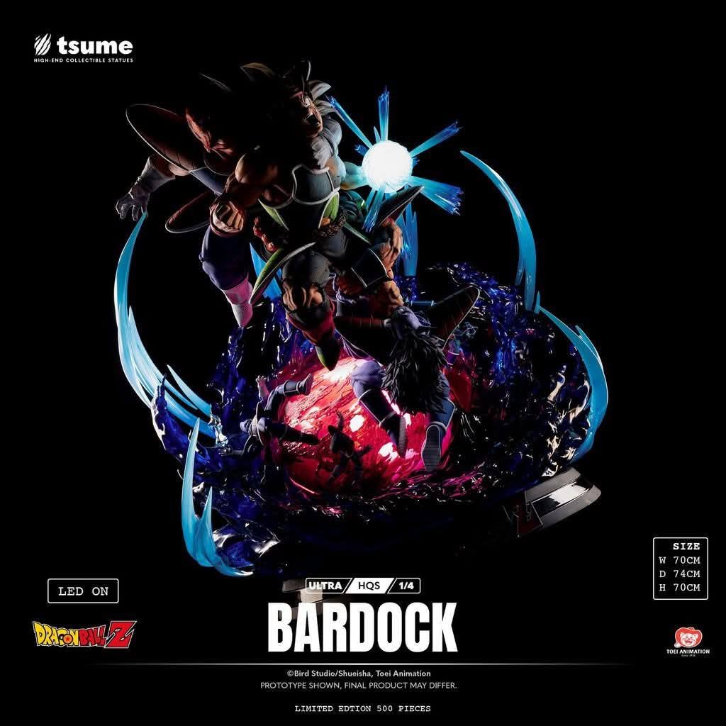 Bardock Ultra HQS resin statue Tsume Art Studio anime figure