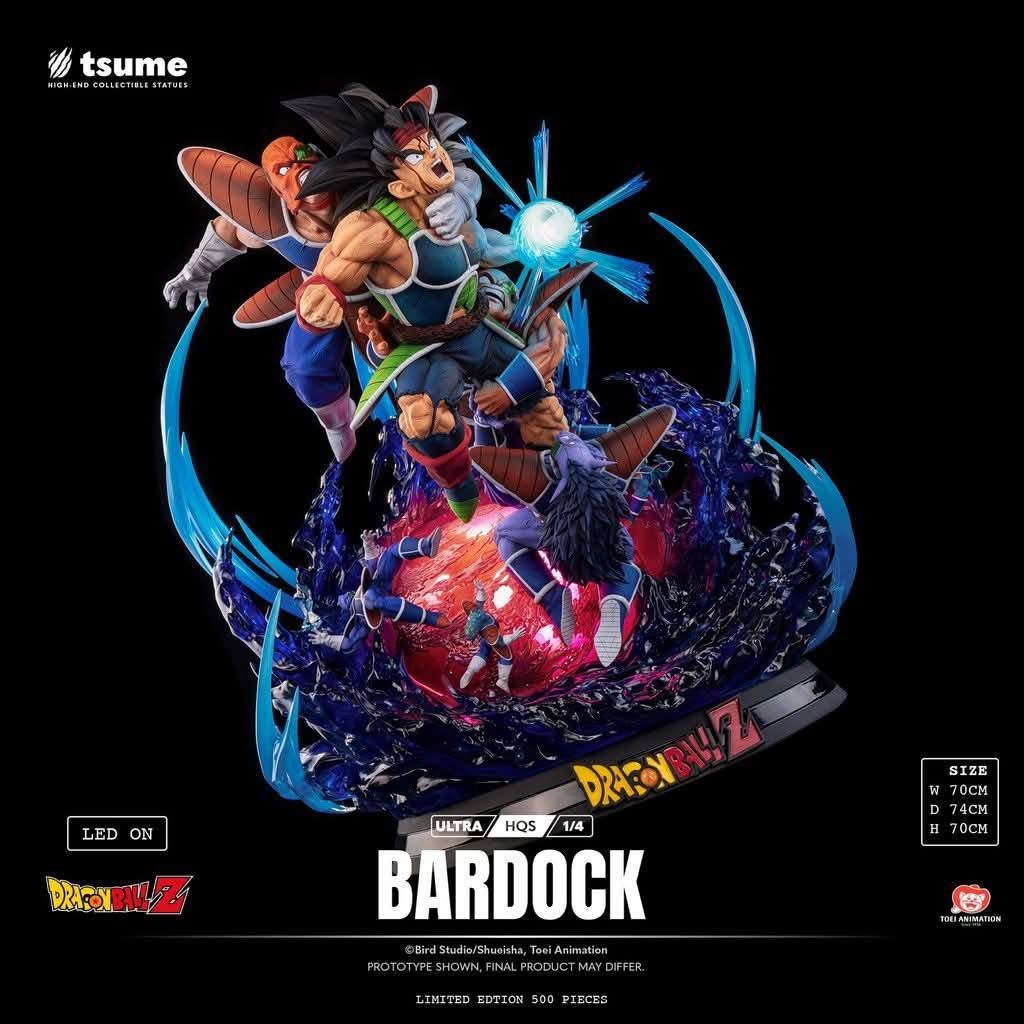 Bardock Ultra HQS resin statue Tsume Art Studio anime figure