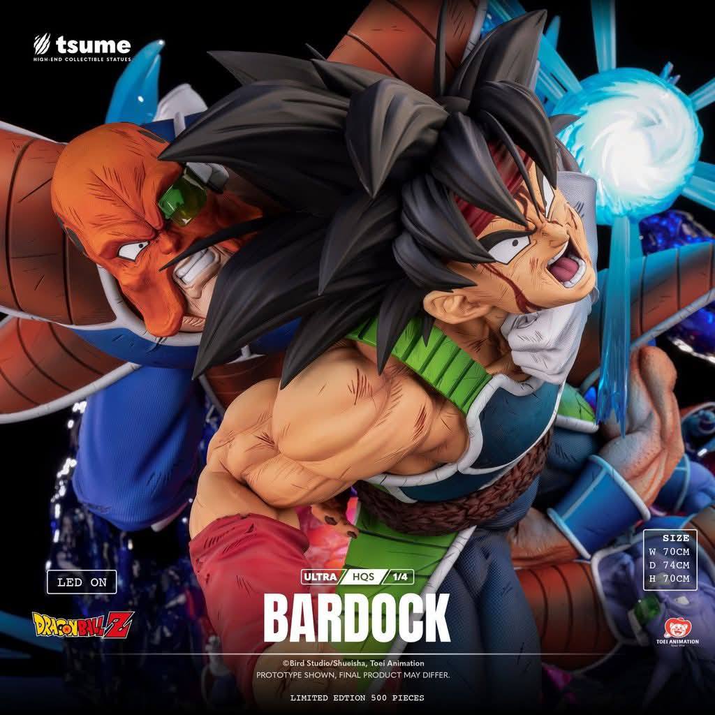 Bardock Ultra HQS resin statue Tsume Art Studio anime figure