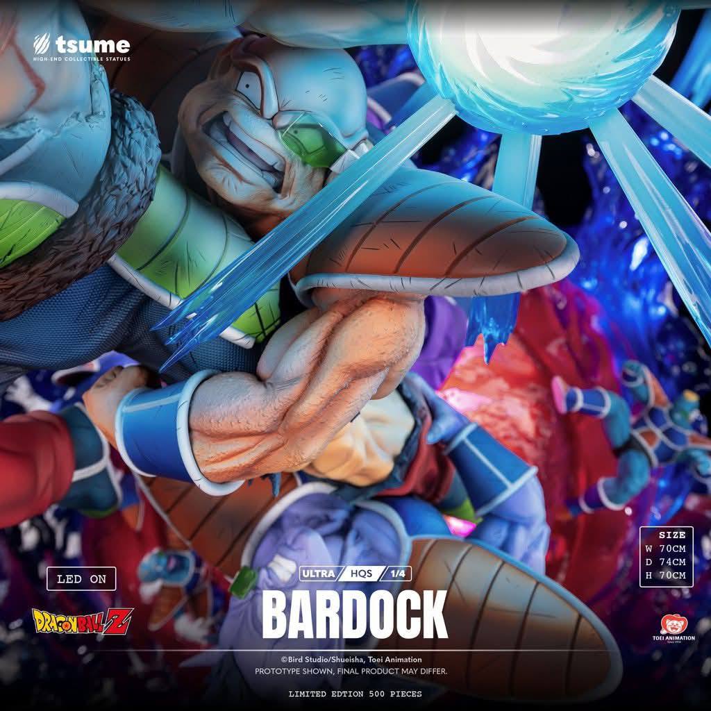 Bardock Ultra HQS resin statue Tsume Art Studio anime figure