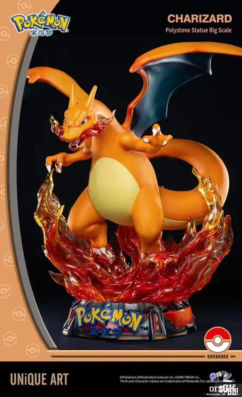 UNIQUE Art Studio - Pokemon Charizard Statue (Licensed)