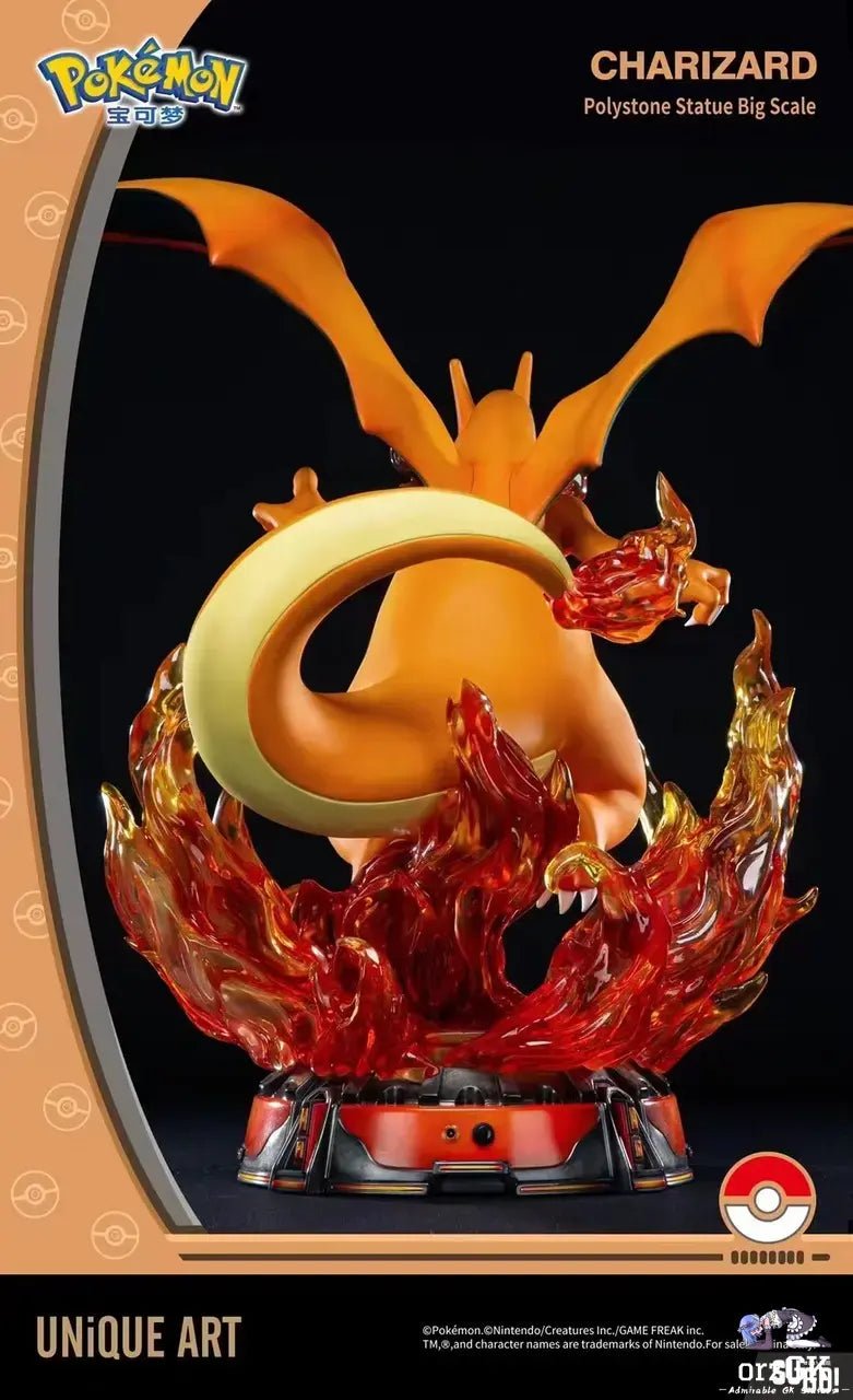 UNIQUE Art Studio - Pokemon Charizard Statue (Licensed)