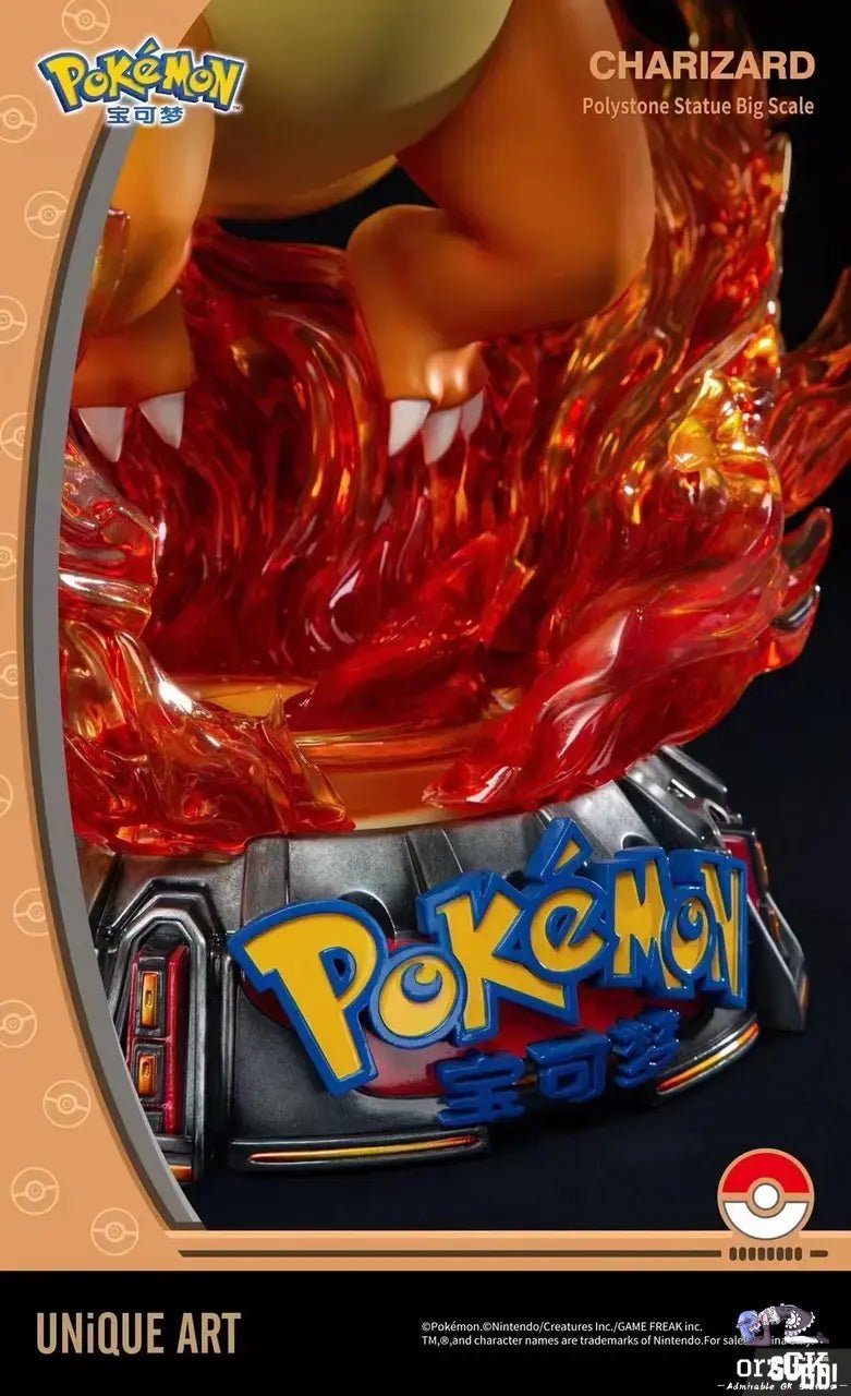 UNIQUE Art Studio - Pokemon Charizard Statue (Licensed)