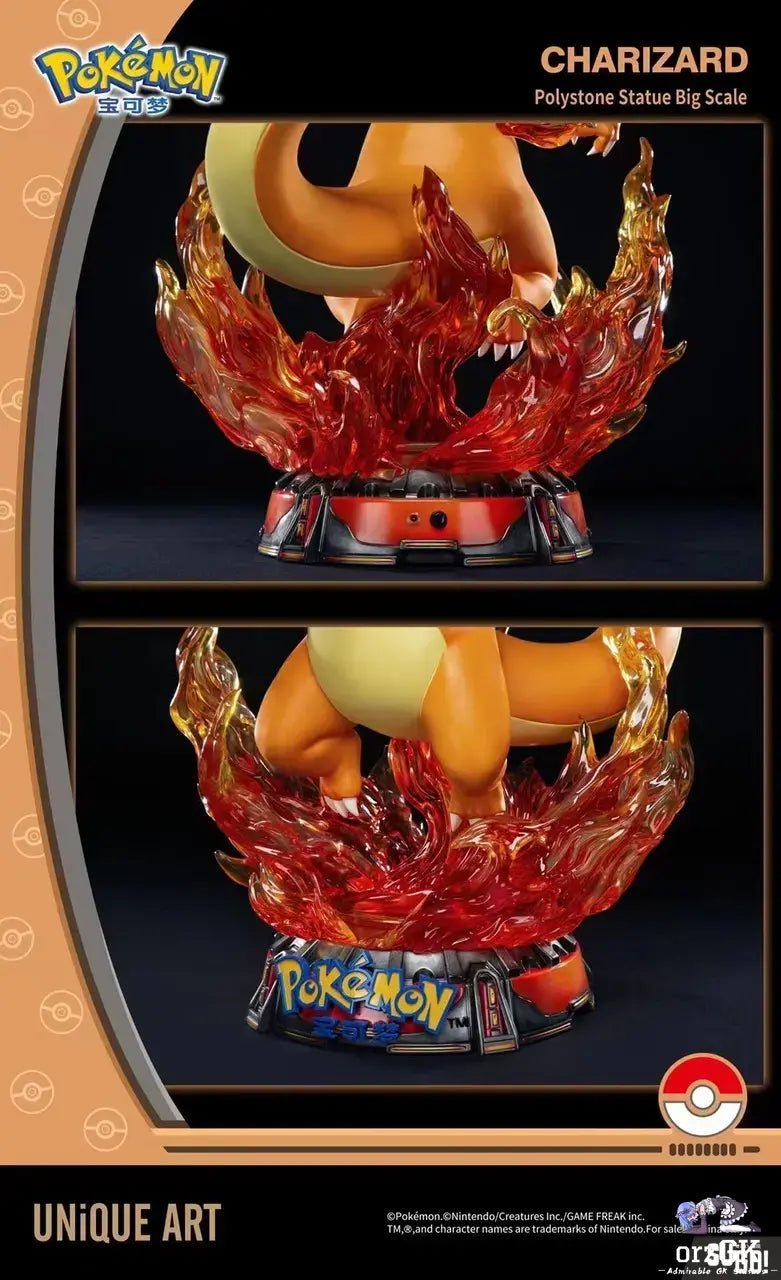 UNIQUE Art Studio - Pokemon Charizard Statue (Licensed)