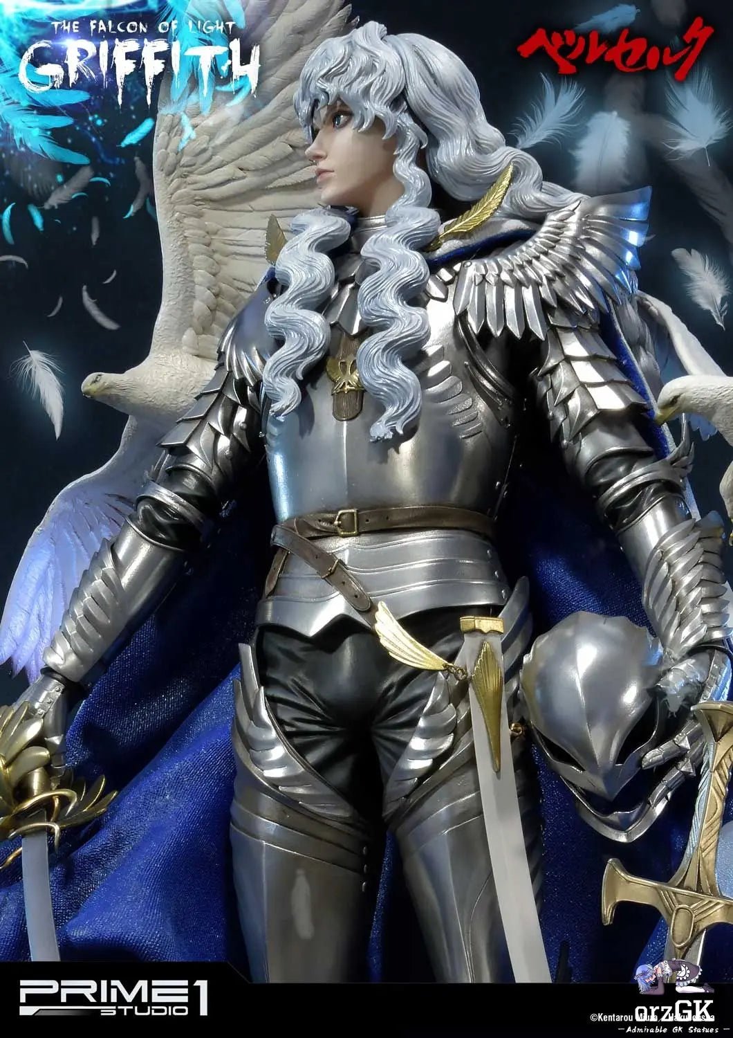 The Falcon of Light UPMBR-05 UPMBR-05EX UPMBR-05EXS (Licensed) - Ultimate Premium Masterline Berserk Griffith - Prime 1 Studio resin statue Navy Toys anime figure