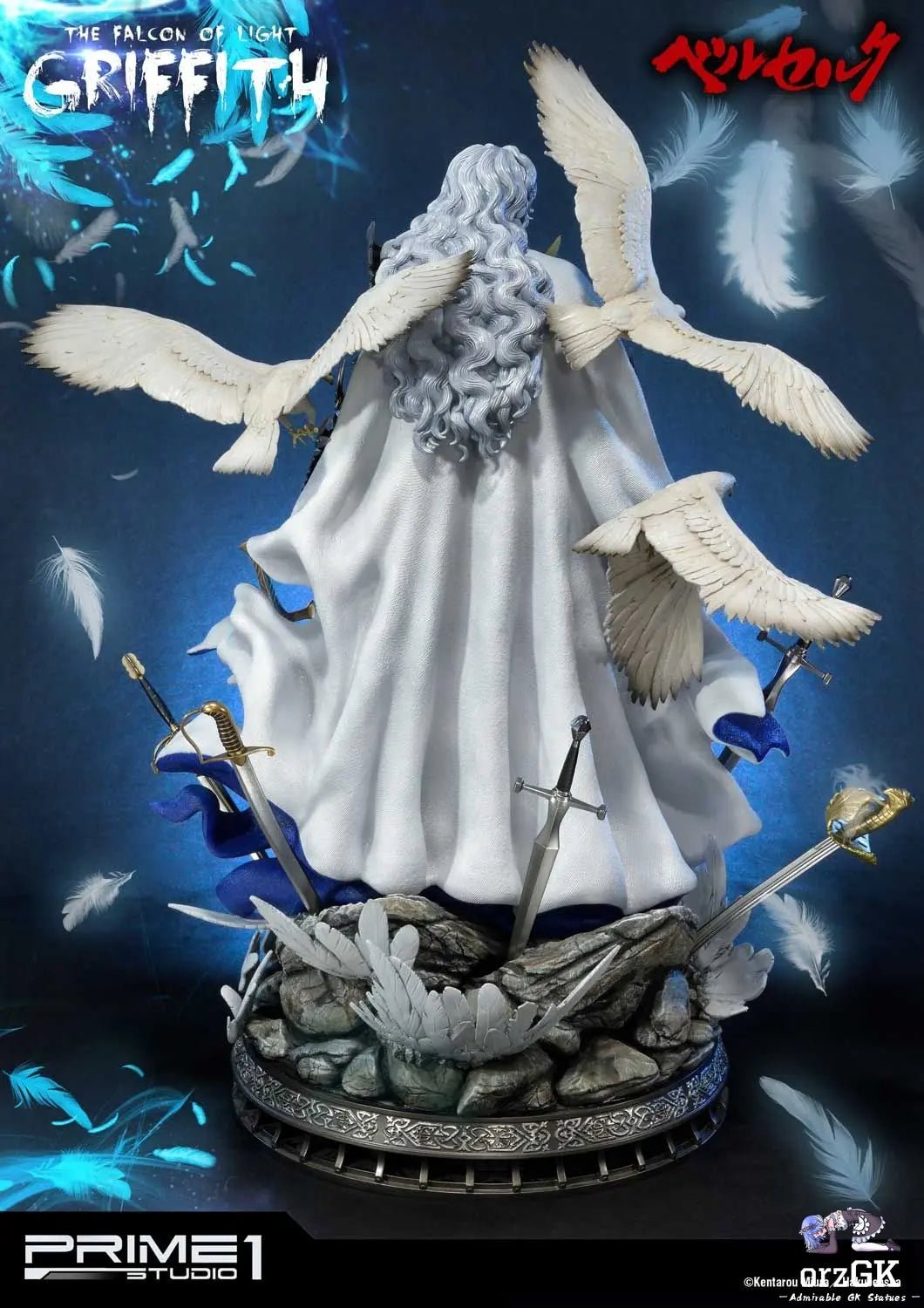 The Falcon of Light UPMBR-05 UPMBR-05EX UPMBR-05EXS (Licensed) - Ultimate Premium Masterline Berserk Griffith - Prime 1 Studio resin statue Navy Toys anime figure