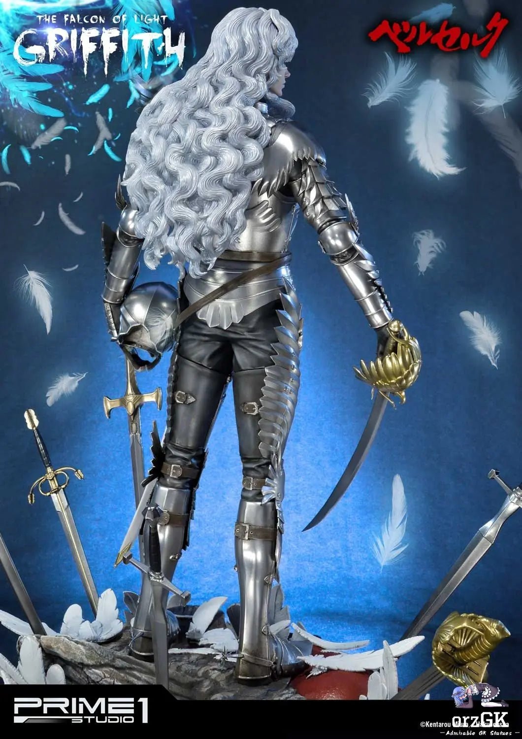 The Falcon of Light UPMBR-05 UPMBR-05EX UPMBR-05EXS (Licensed) - Ultimate Premium Masterline Berserk Griffith - Prime 1 Studio resin statue Navy Toys anime figure