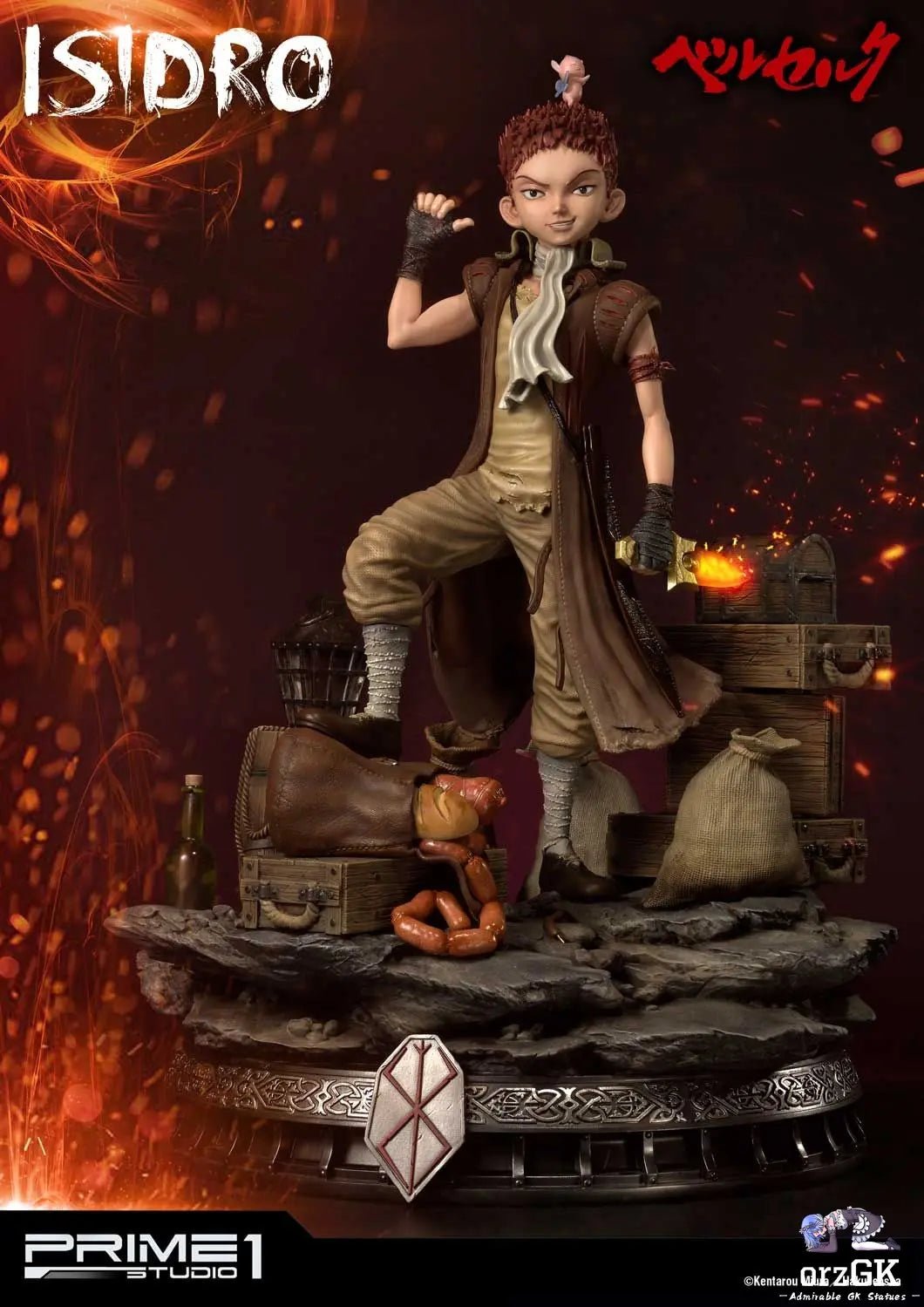 Isidro UPMBR-13 UPMBR-13EX (Licensed) - Ultimate Premium Masterline Berserk - Prime 1 Studio resin statue Navy Toys anime figure
