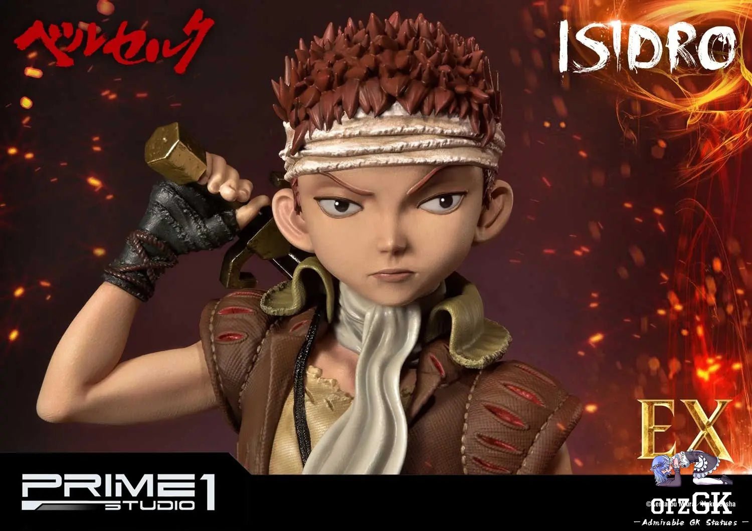 Isidro UPMBR-13 UPMBR-13EX (Licensed) - Ultimate Premium Masterline Berserk - Prime 1 Studio resin statue Navy Toys anime figure