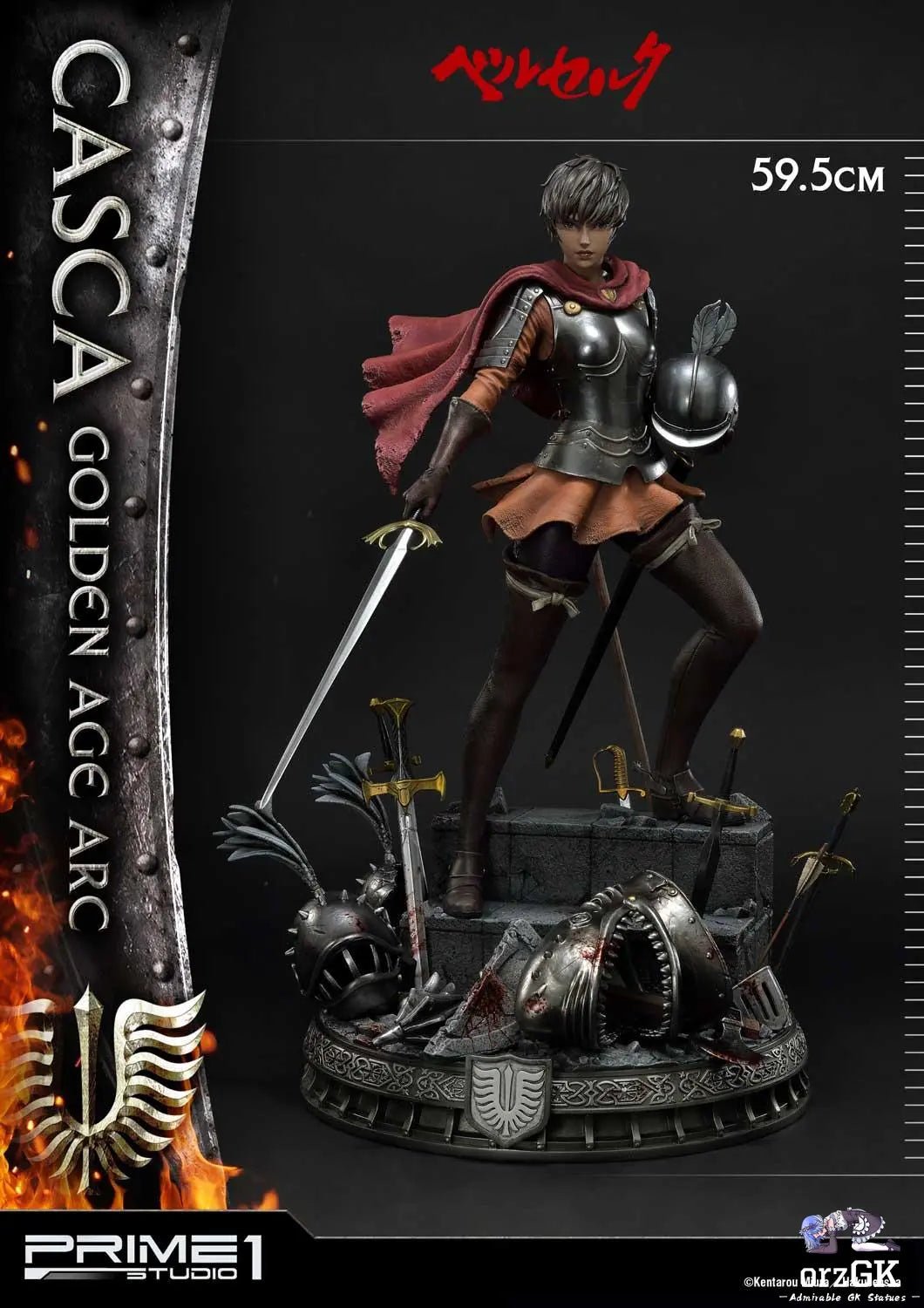 Casca Golden Age Arc UPMBR-15 UPMBR-15DX (Licensed) - Ultimate Premium Masterline Berserk - Prime 1 Studio resin statue Navy Toys anime figure