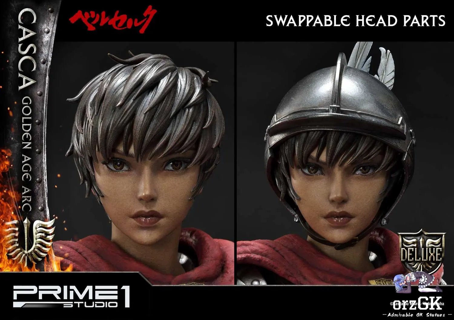 Casca Golden Age Arc UPMBR-15 UPMBR-15DX (Licensed) - Ultimate Premium Masterline Berserk - Prime 1 Studio resin statue Navy Toys anime figure