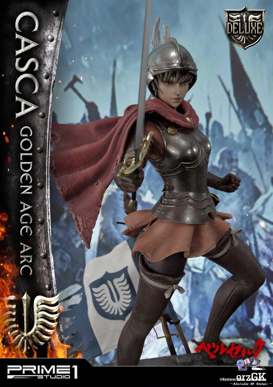 Casca Golden Age Arc UPMBR-15 UPMBR-15DX (Licensed) - Ultimate Premium Masterline Berserk - Prime 1 Studio resin statue Navy Toys anime figure