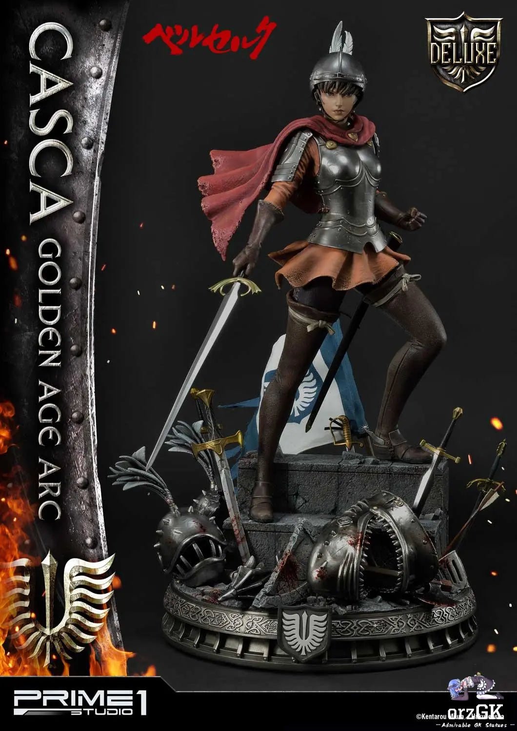 Casca Golden Age Arc UPMBR-15 UPMBR-15DX (Licensed) - Ultimate Premium Masterline Berserk - Prime 1 Studio resin statue Navy Toys anime figure