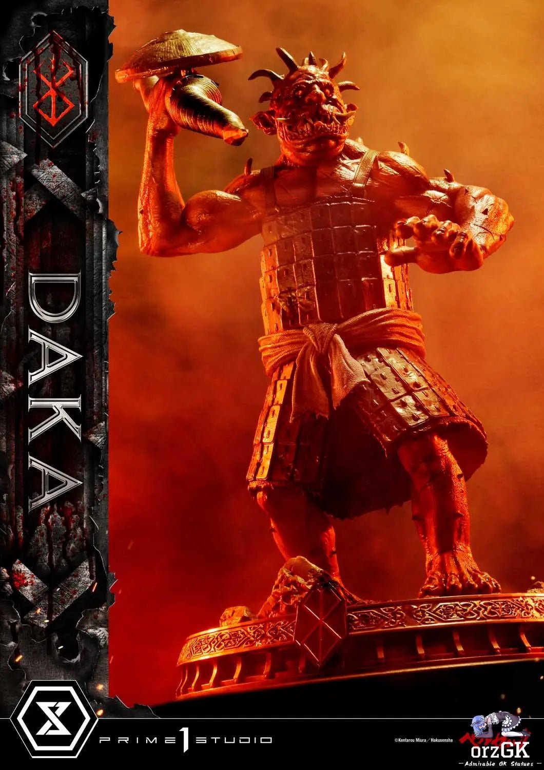 Ultimate Premium Masterline Berserk Daka UPMBR-19 (Licensed) - Prime 1 Studio resin statue Navy Toys anime figure