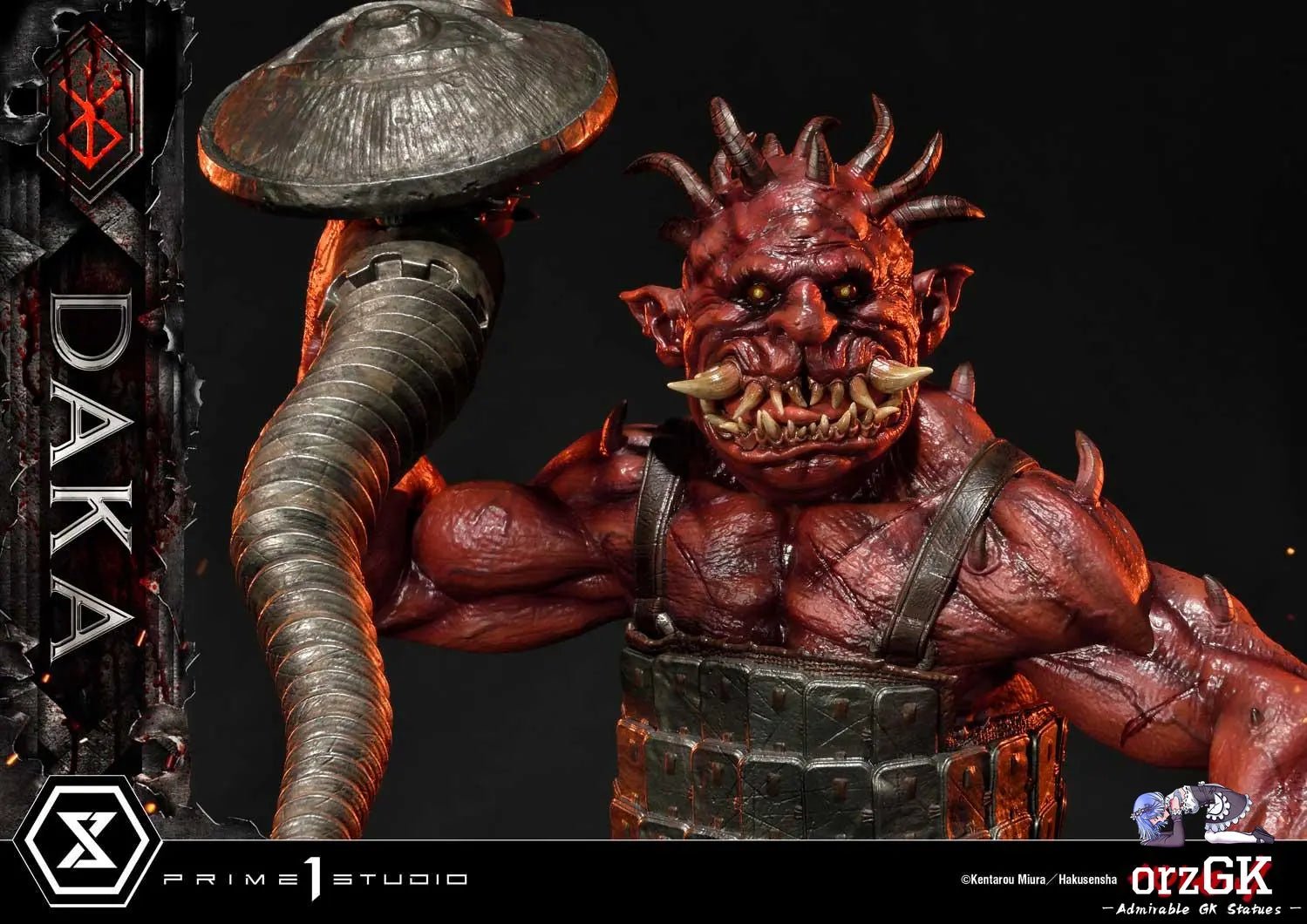 Ultimate Premium Masterline Berserk Daka UPMBR-19 (Licensed) - Prime 1 Studio resin statue Navy Toys anime figure