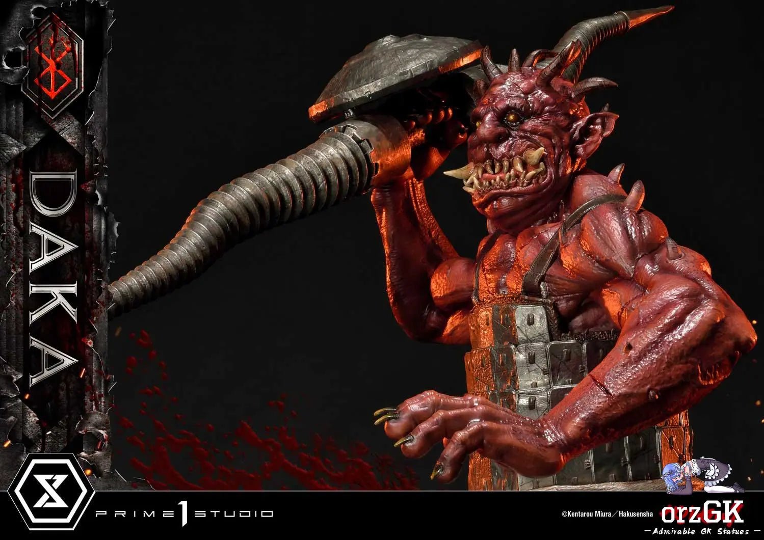 Ultimate Premium Masterline Berserk Daka UPMBR-19 (Licensed) - Prime 1 Studio resin statue Navy Toys anime figure