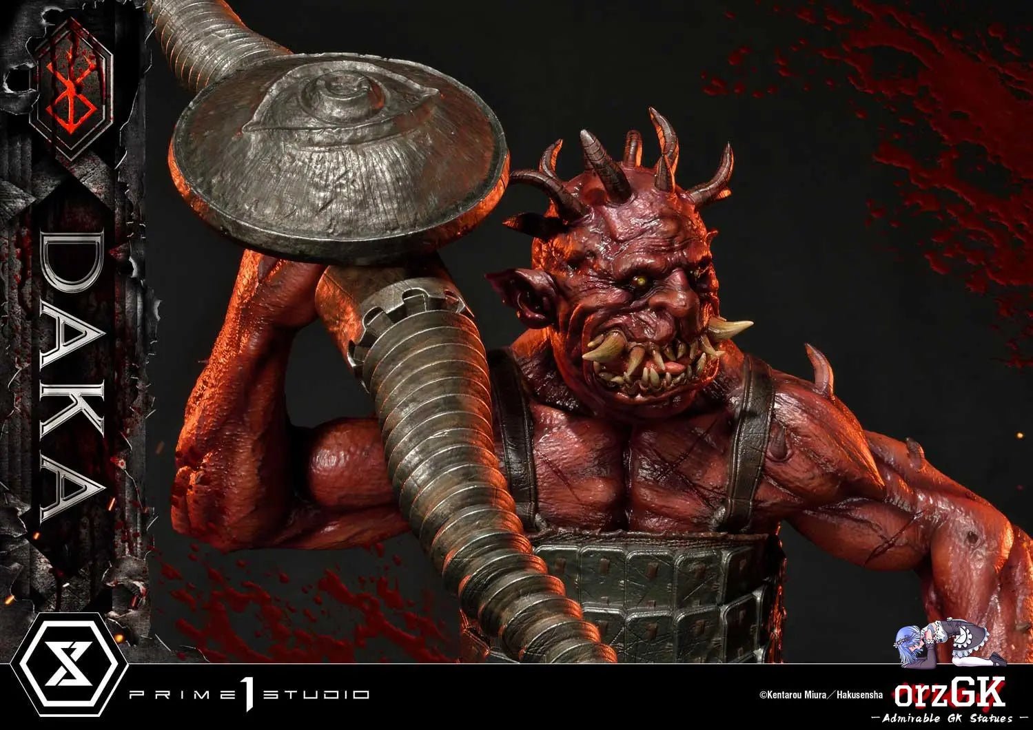 Ultimate Premium Masterline Berserk Daka UPMBR-19 (Licensed) - Prime 1 Studio resin statue Navy Toys anime figure
