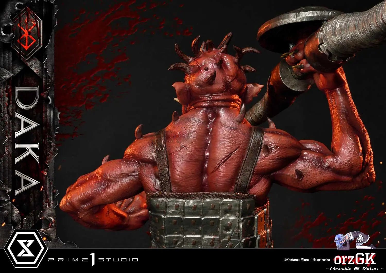 Ultimate Premium Masterline Berserk Daka UPMBR-19 (Licensed) - Prime 1 Studio resin statue Navy Toys anime figure