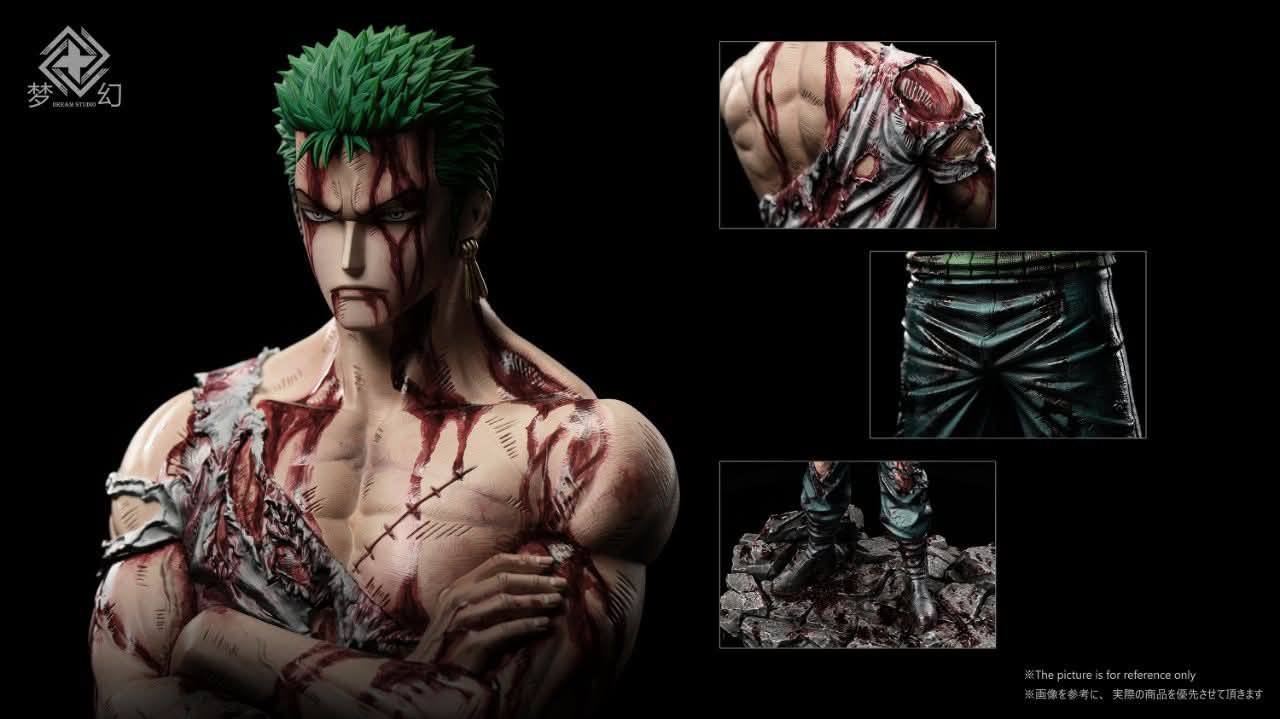 Zoro Blood resin statue dream studio anime figure