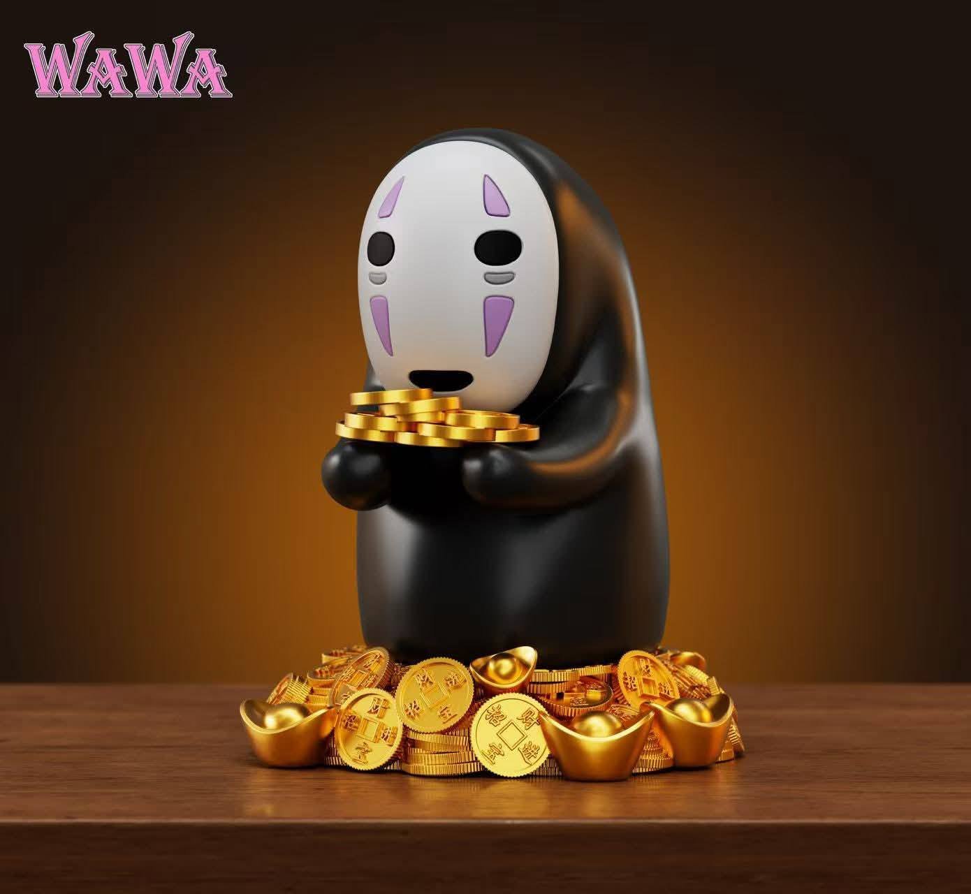 Lucky No Face resin statue WAWA Studio anime figure