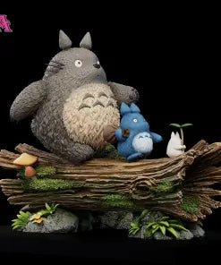 WAWA Studio - Totoro X Smaller Totoros My Neighbor Totoro resin statue Navy Toys anime figure
