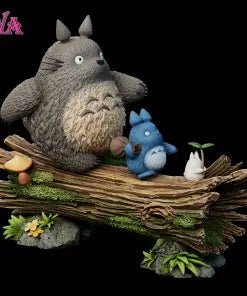 WAWA Studio - Totoro X Smaller Totoros My Neighbor Totoro resin statue Navy Toys anime figure
