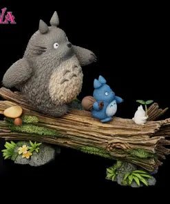 WAWA Studio - Totoro X Smaller Totoros My Neighbor Totoro resin statue Navy Toys anime figure