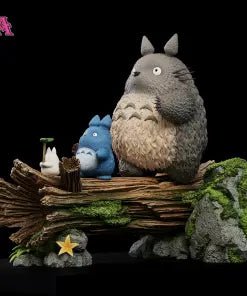 WAWA Studio - Totoro X Smaller Totoros My Neighbor Totoro resin statue Navy Toys anime figure