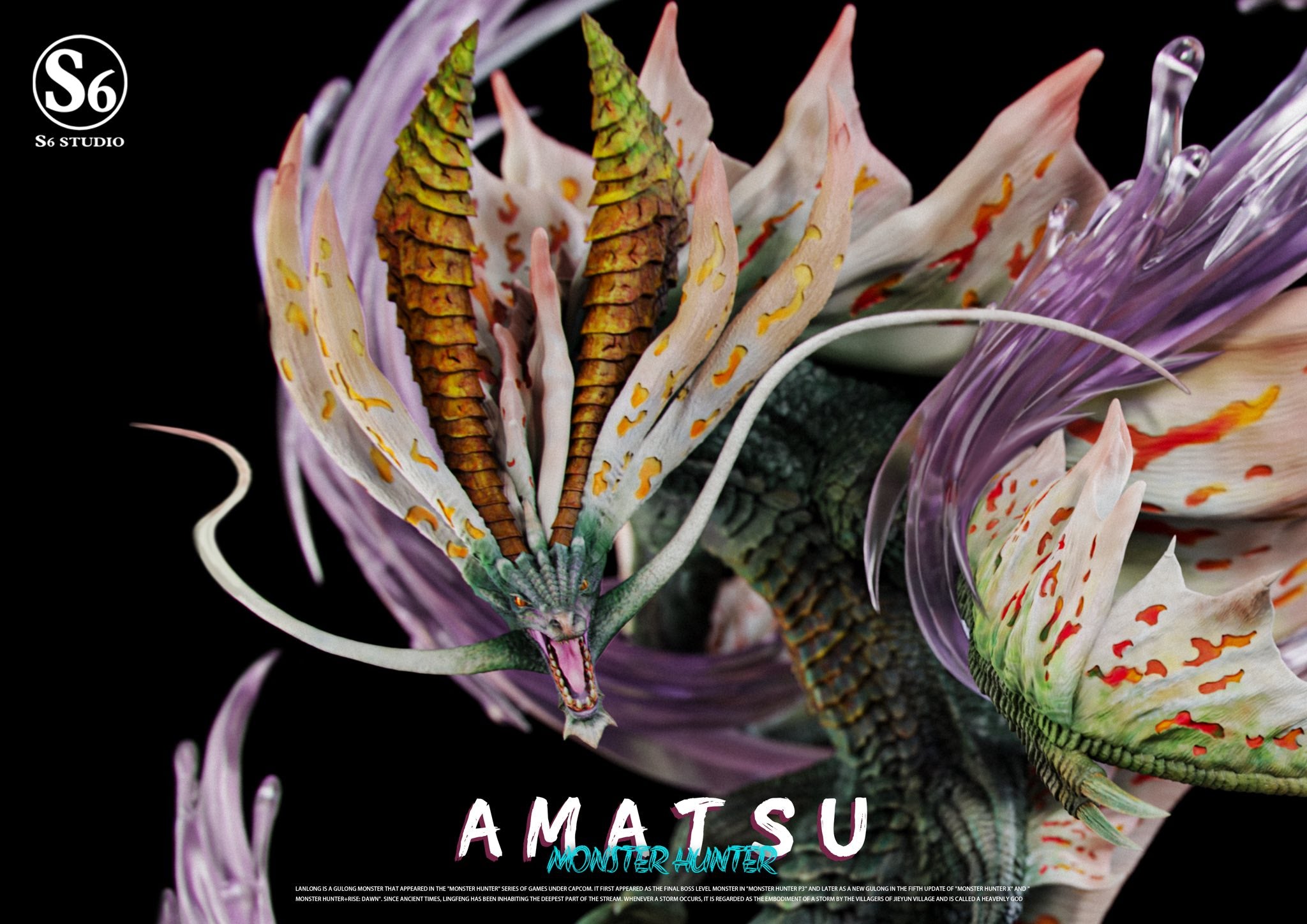 Amatsu resin statue S6 studio anime figure