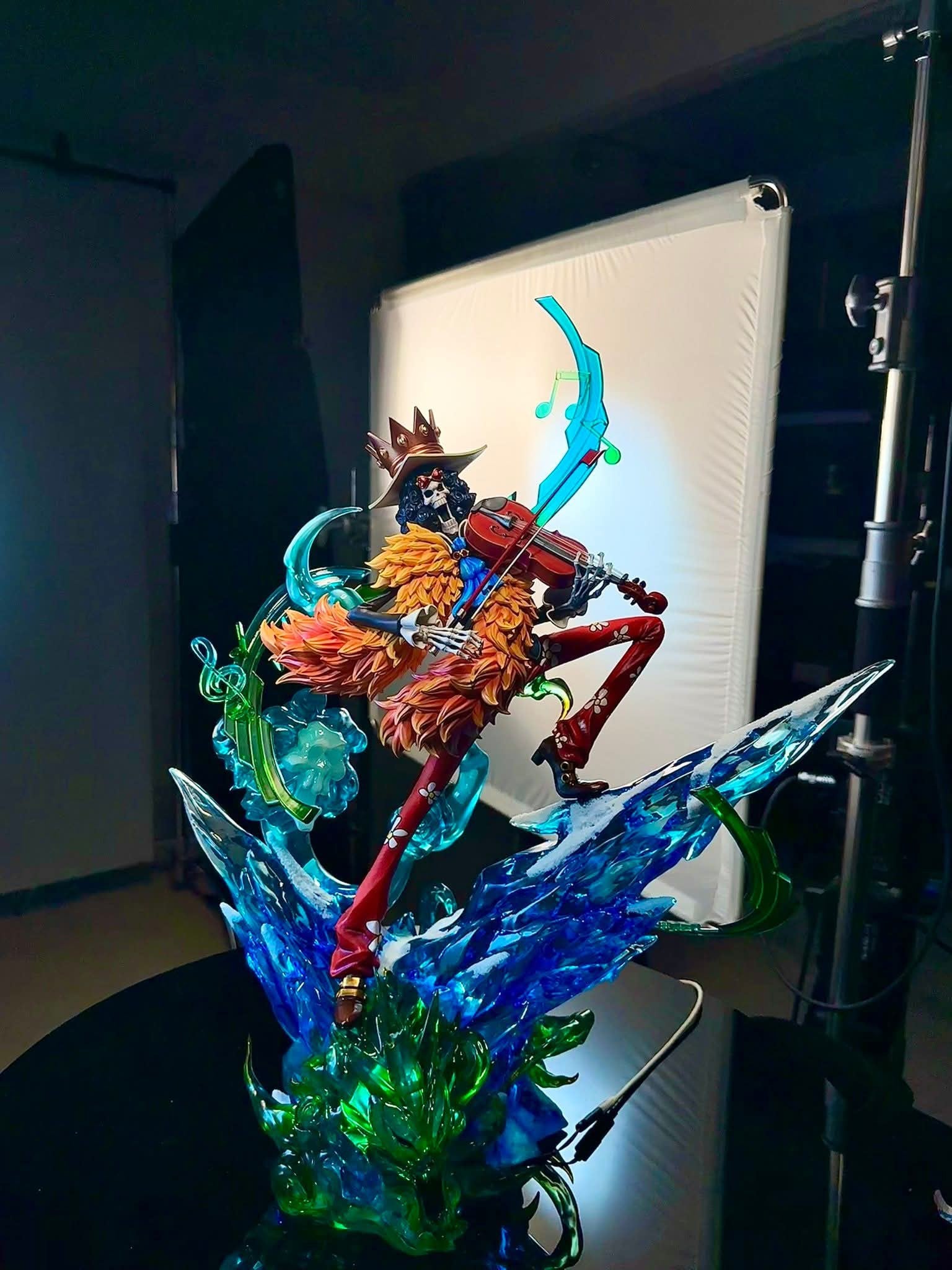 Brook Soul King resin statue WX Studio anime figure