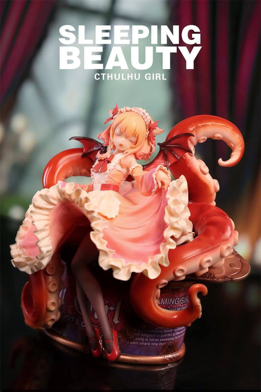 Sleeping Beauty Cthulhu Girl resin statue WeArtDoing Studio anime figure