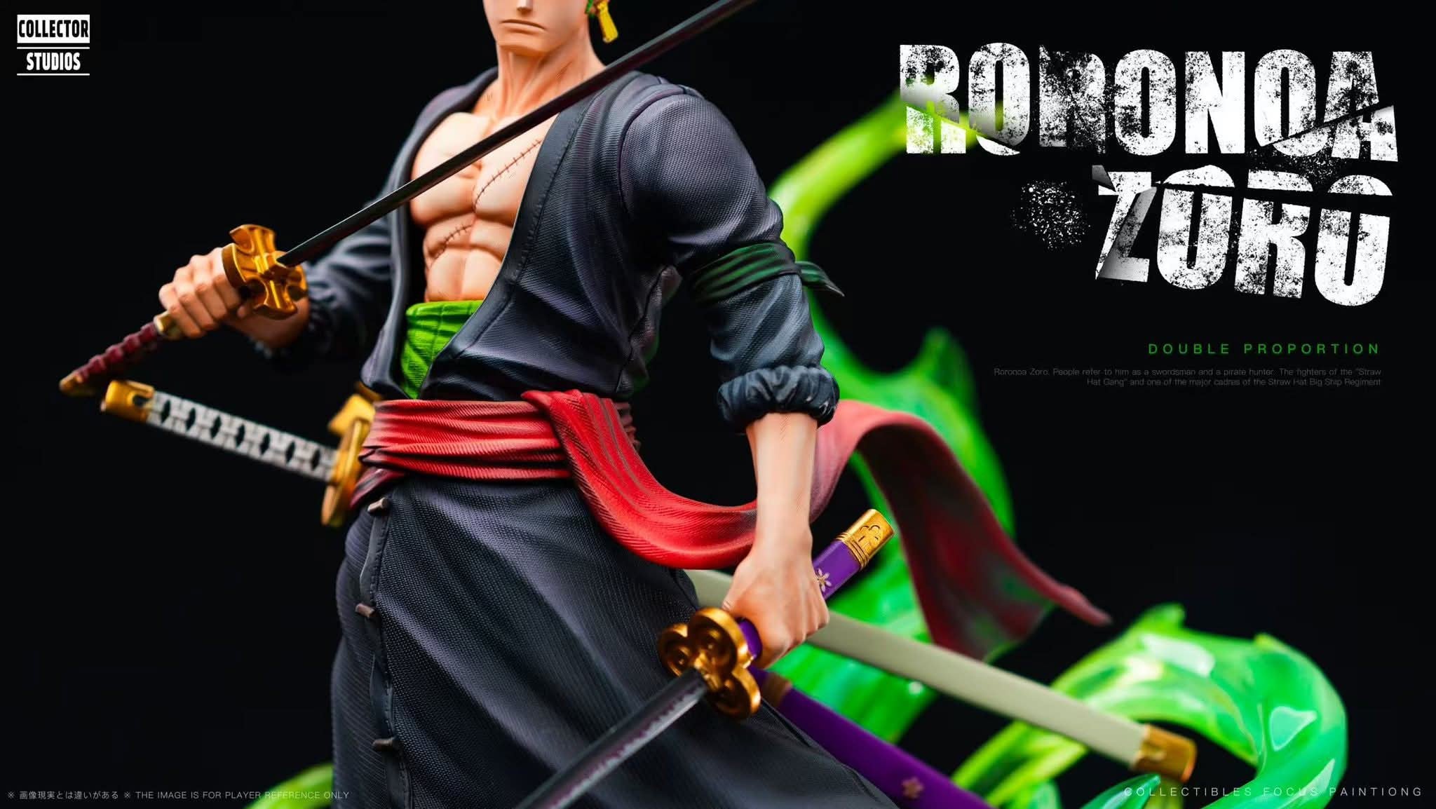 Zoro Wano acr resin statue Collector Studio anime figure