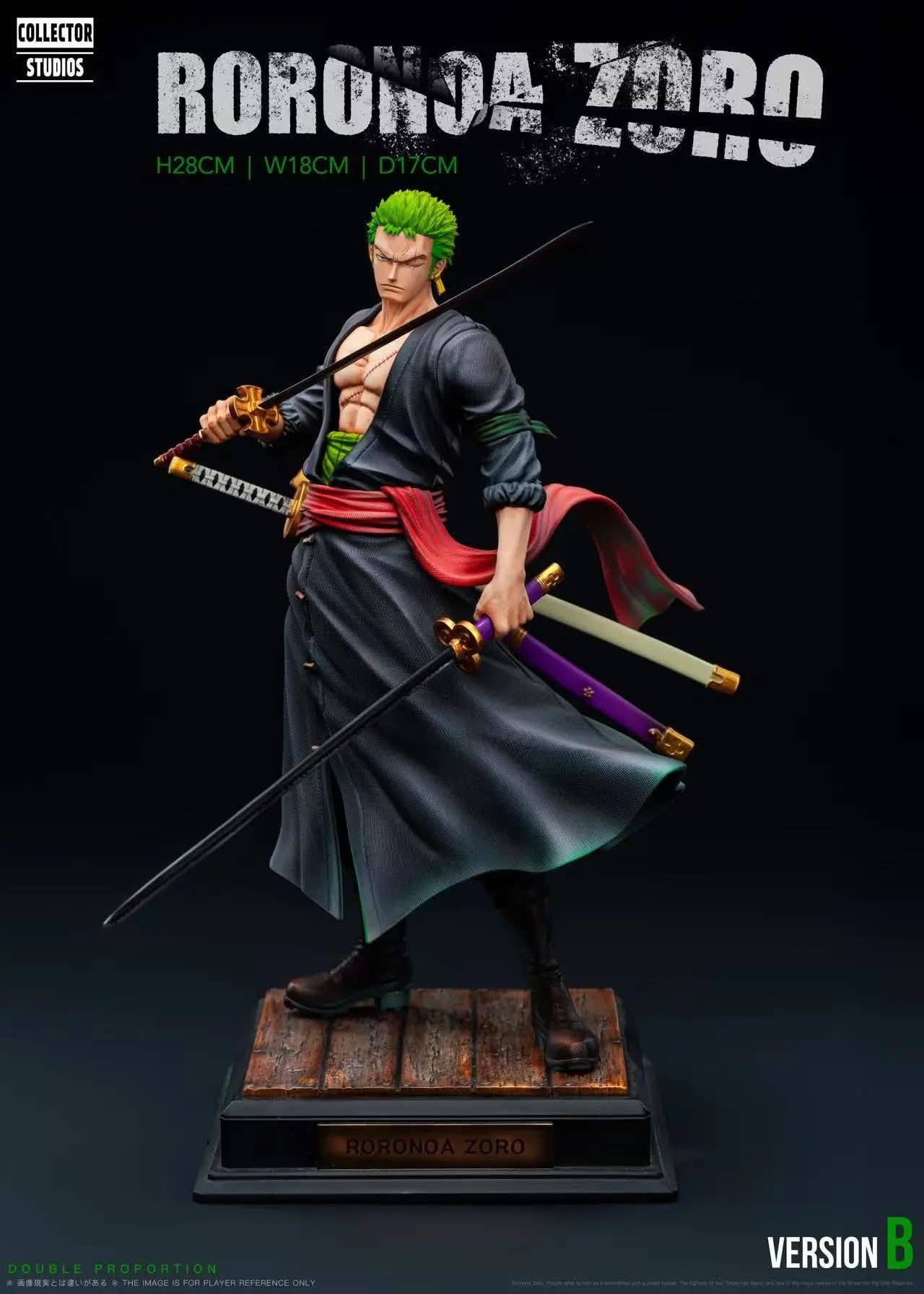 Zoro Wano acr resin statue Collector Studio anime figure