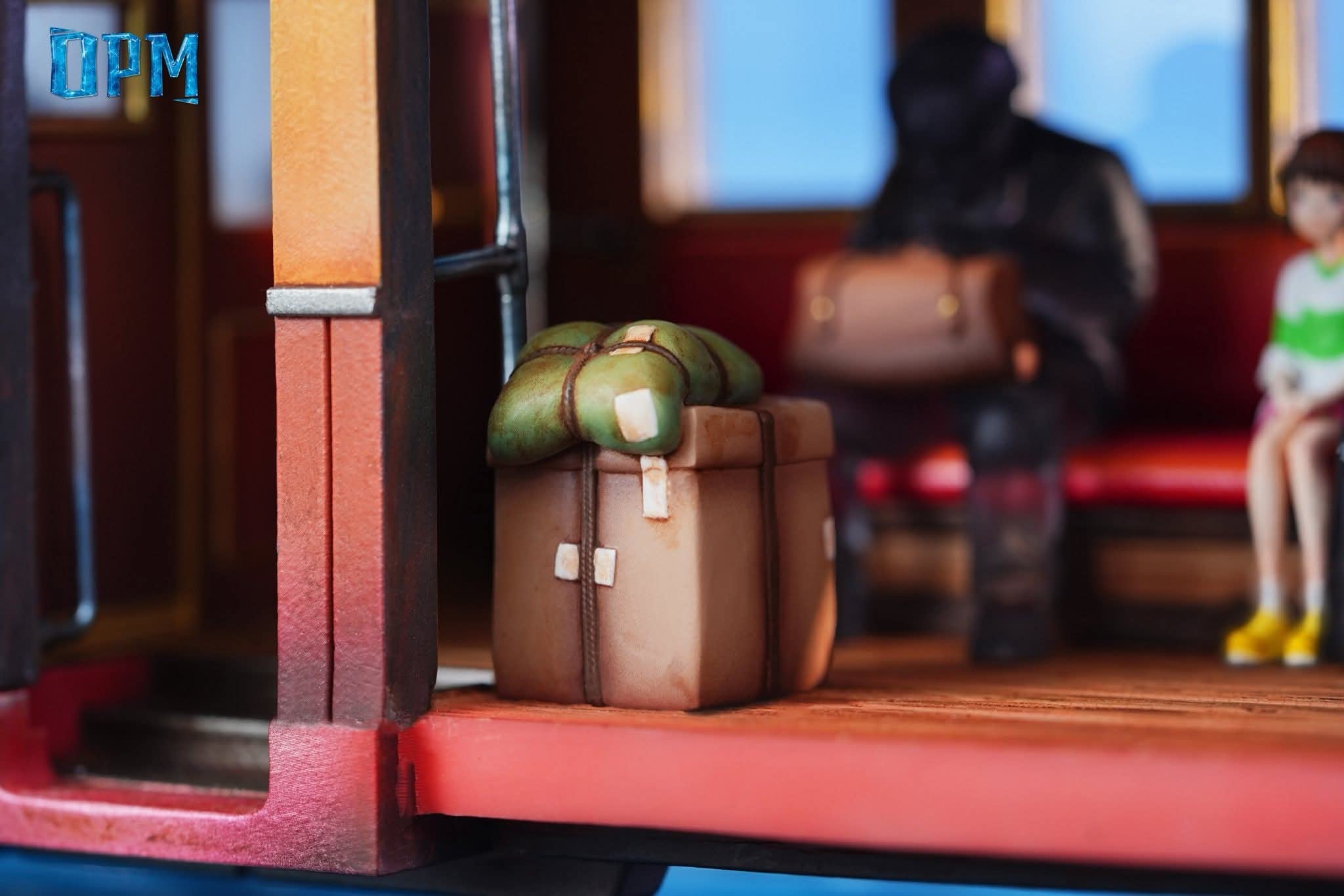 Bus on the sea resin statue opm studio anime figure