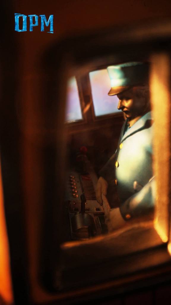 Bus on the sea resin statue opm studio anime figure