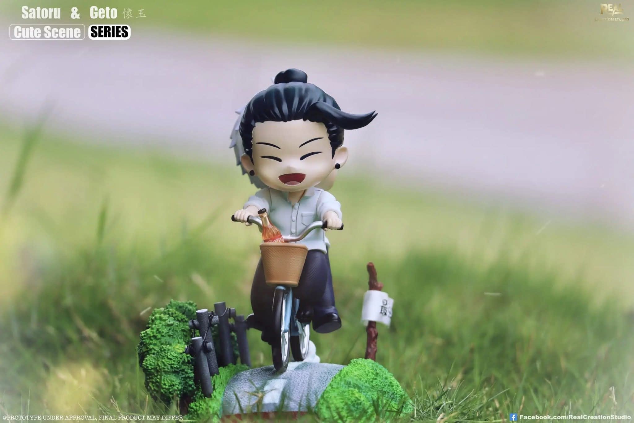 Geto & Satoru Gojo resin statue Real Creation Studio anime figure