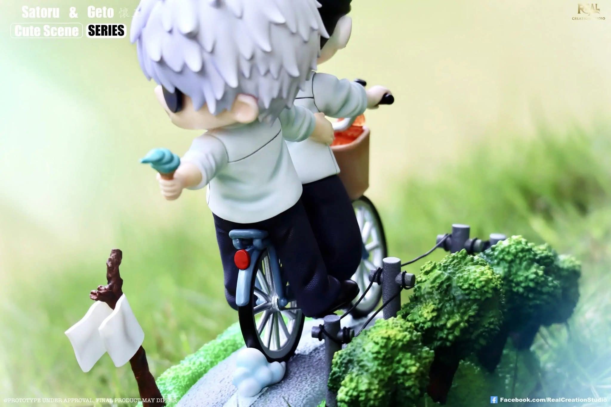 Geto & Satoru Gojo resin statue Real Creation Studio anime figure