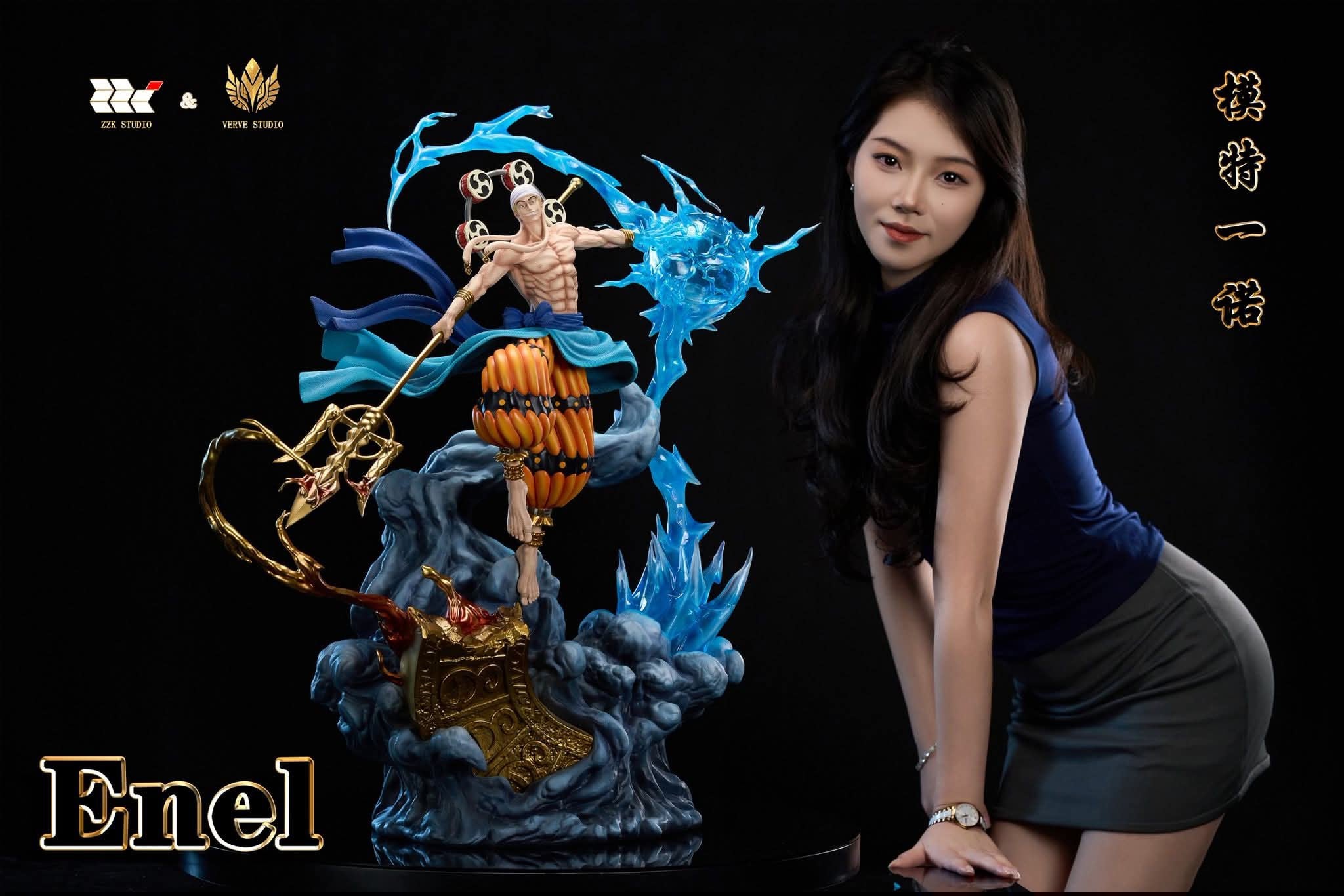 Enel resin statue Verve Studio x Zzk Studio anime figure
