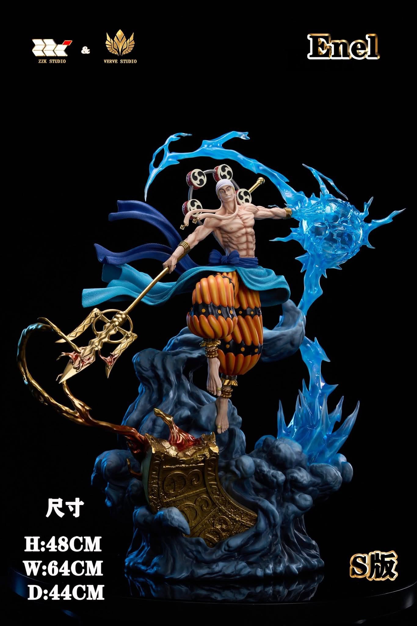 Enel resin statue Verve Studio x Zzk Studio anime figure
