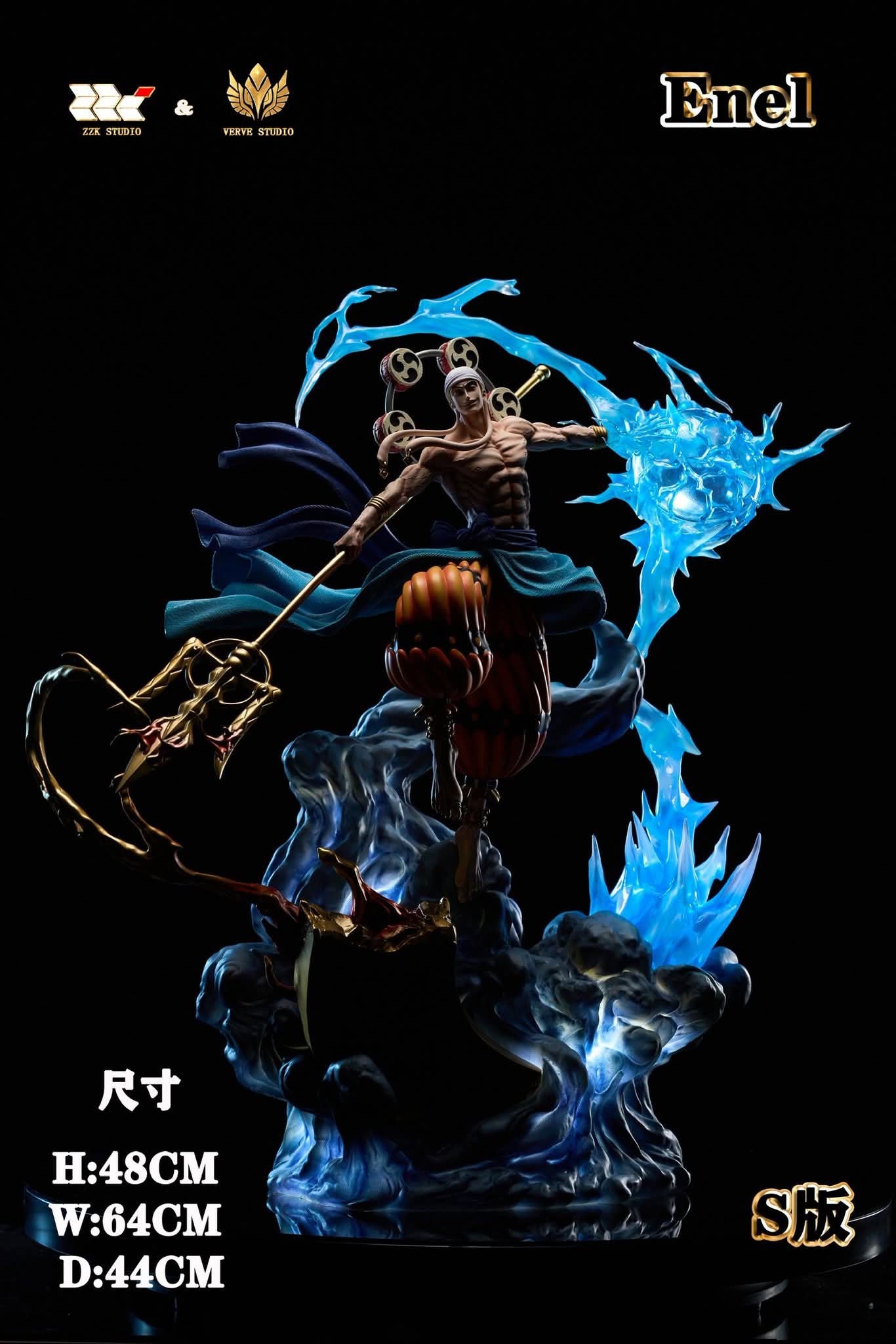 Enel resin statue Verve Studio x Zzk Studio anime figure