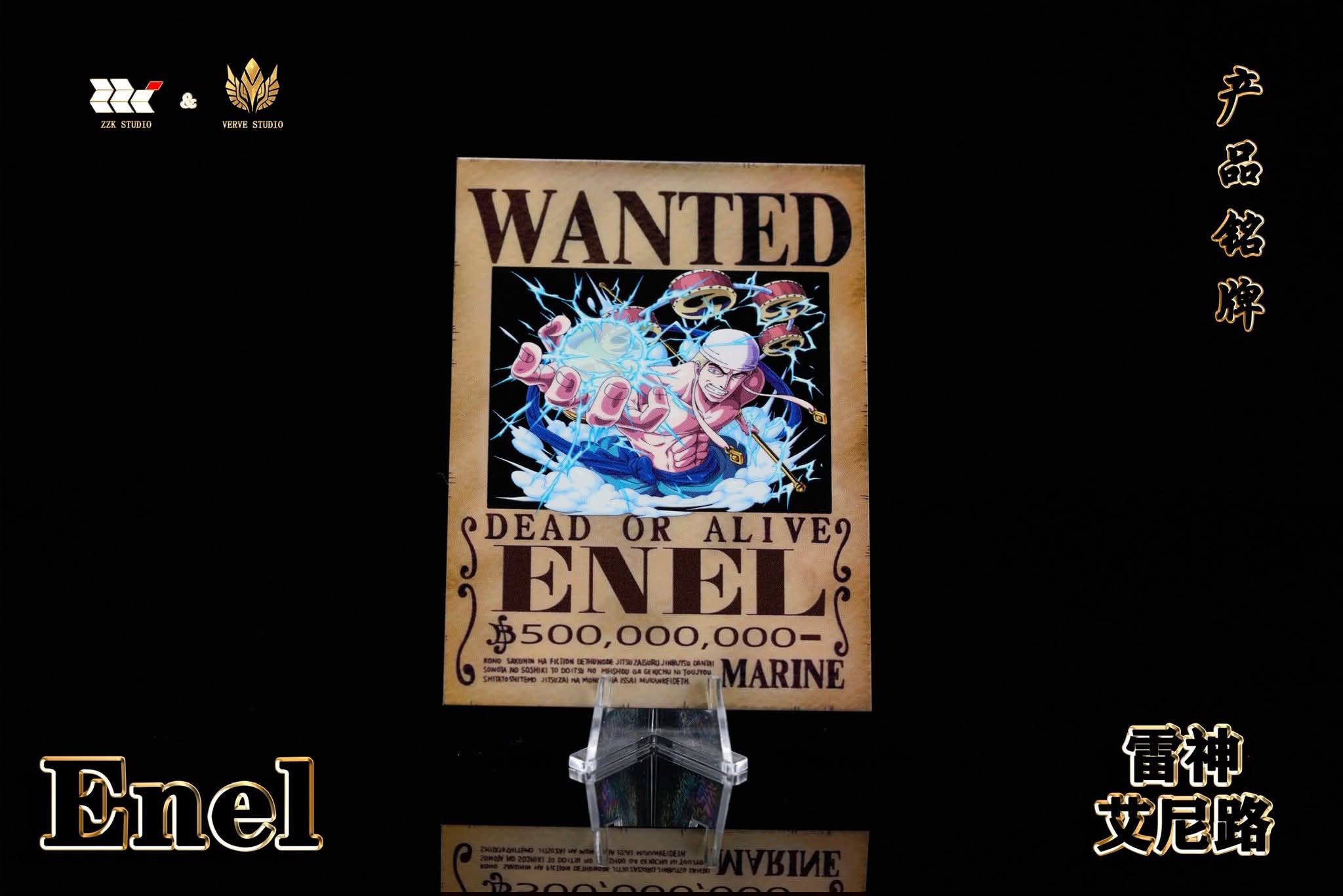 Enel resin statue Verve Studio x Zzk Studio anime figure