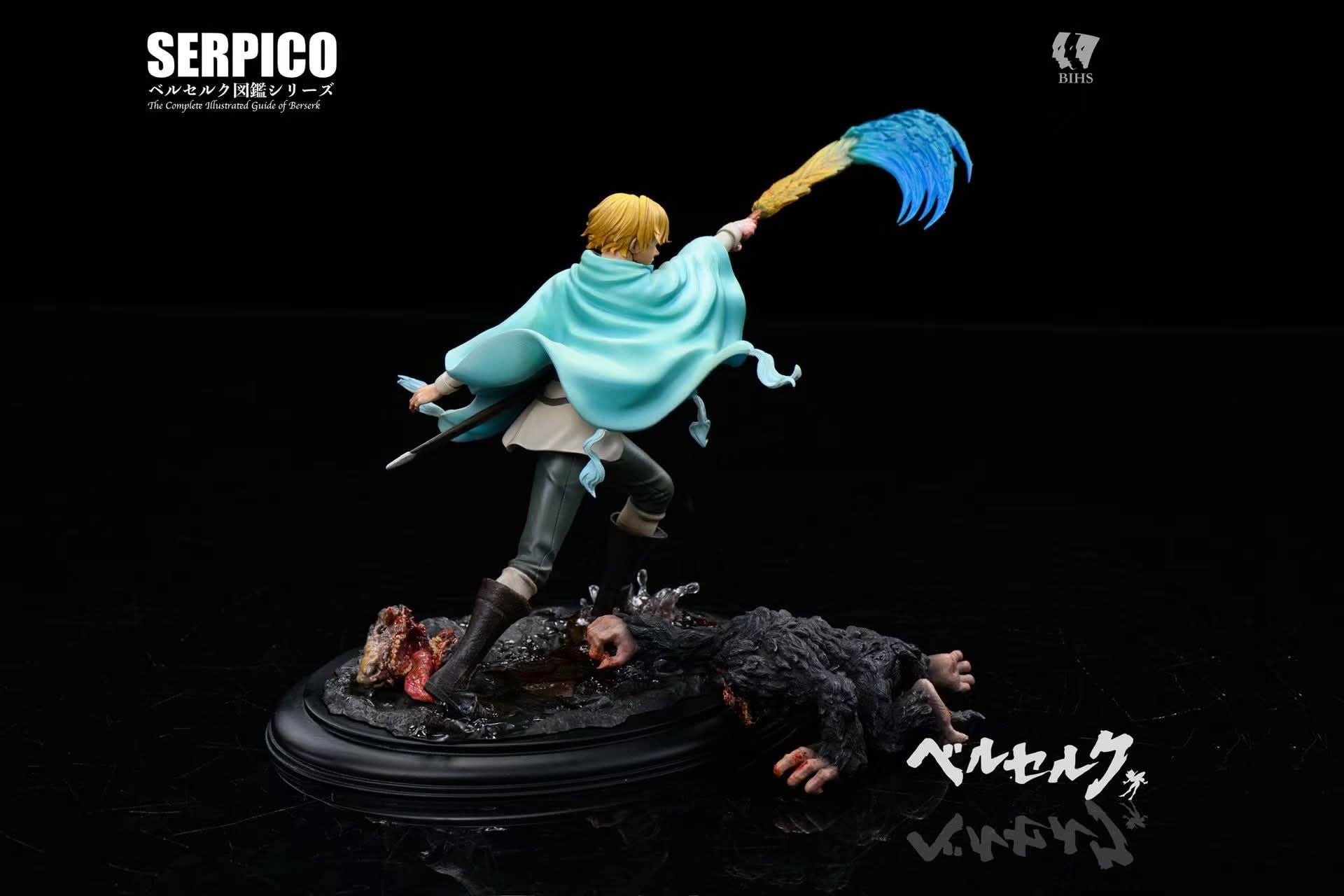 Serpico's Battle with the Beast of Darkness resin statue BIHS Studio anime figure