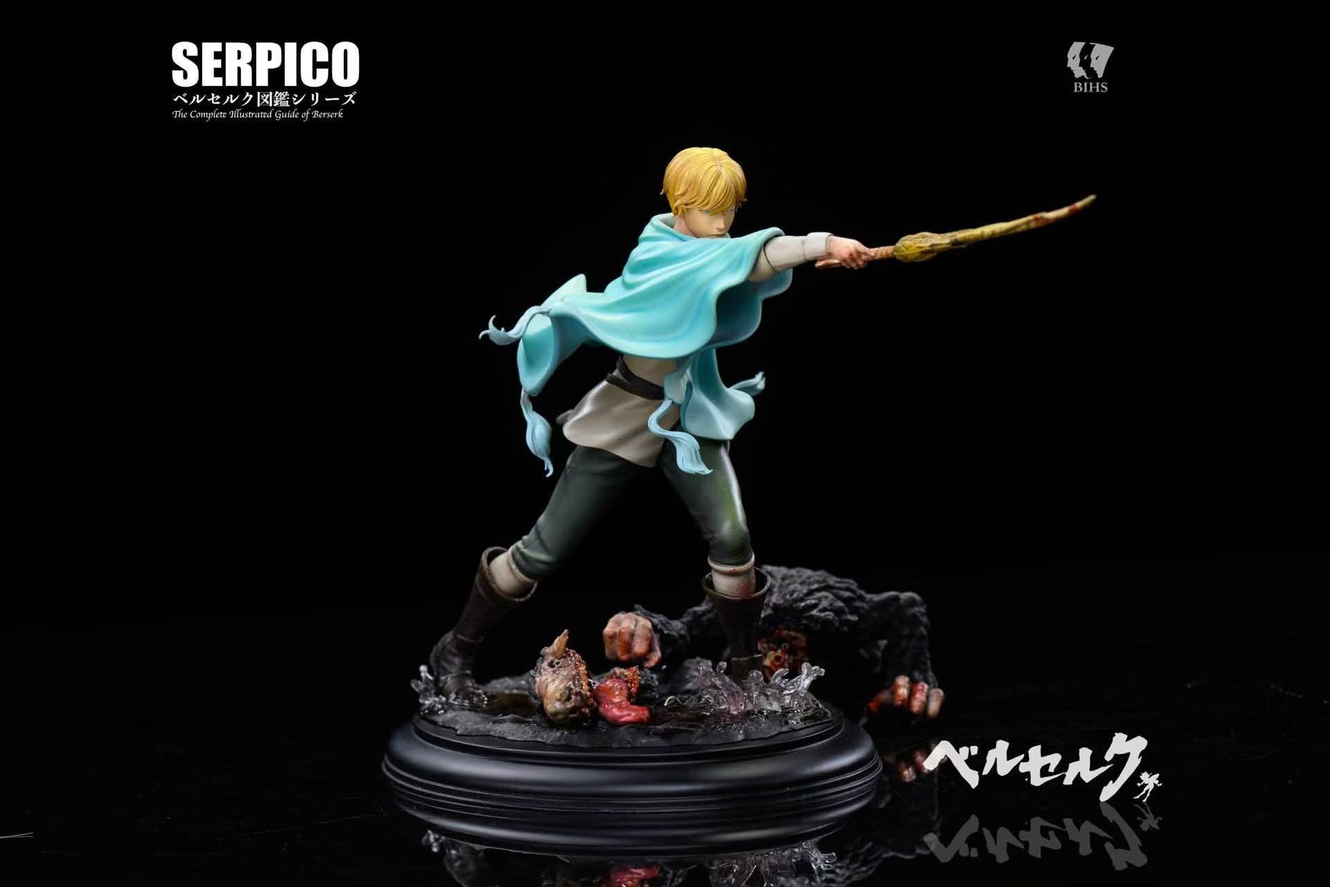 Serpico's Battle with the Beast of Darkness resin statue BIHS Studio anime figure