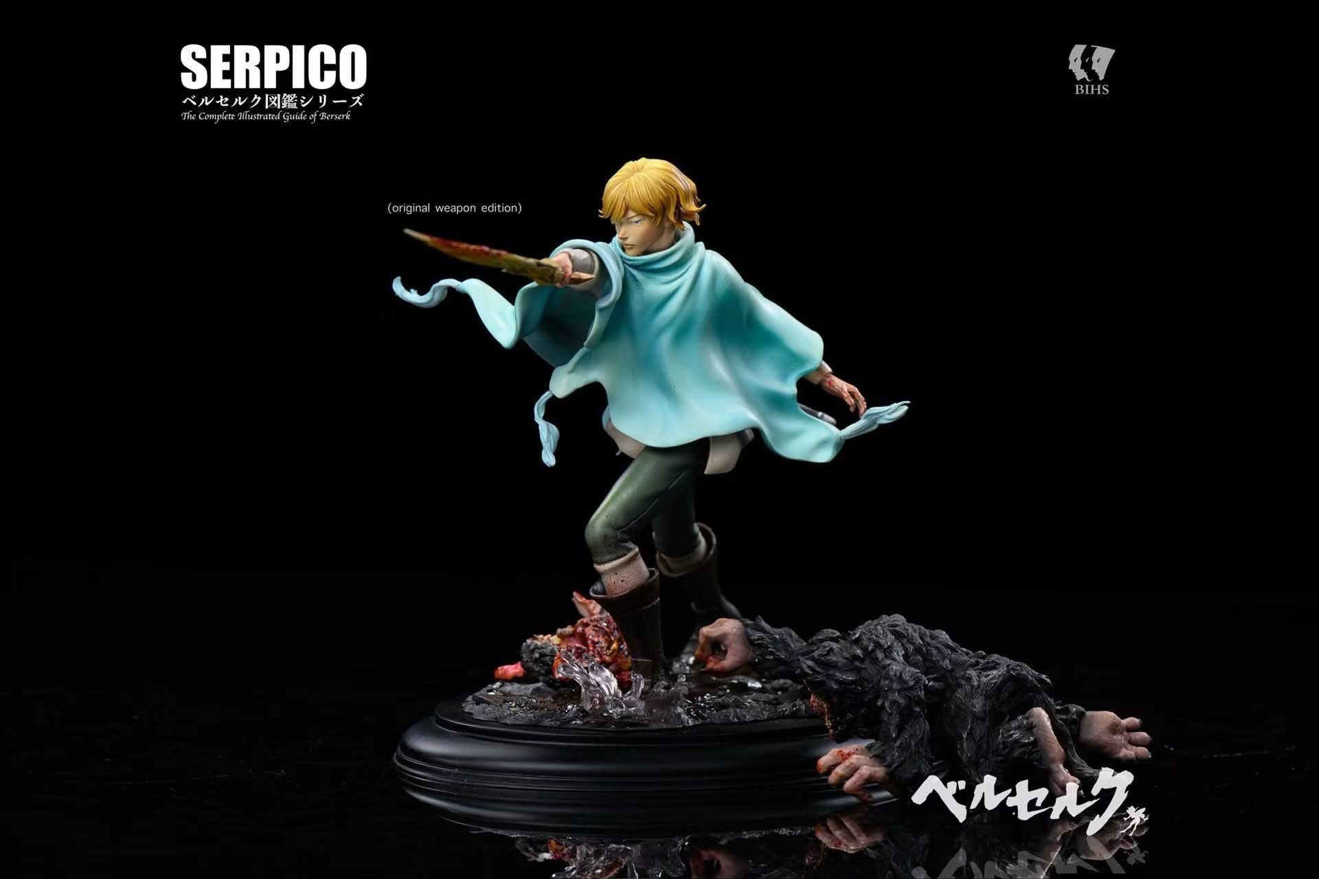 Serpico's Battle with the Beast of Darkness resin statue BIHS Studio anime figure