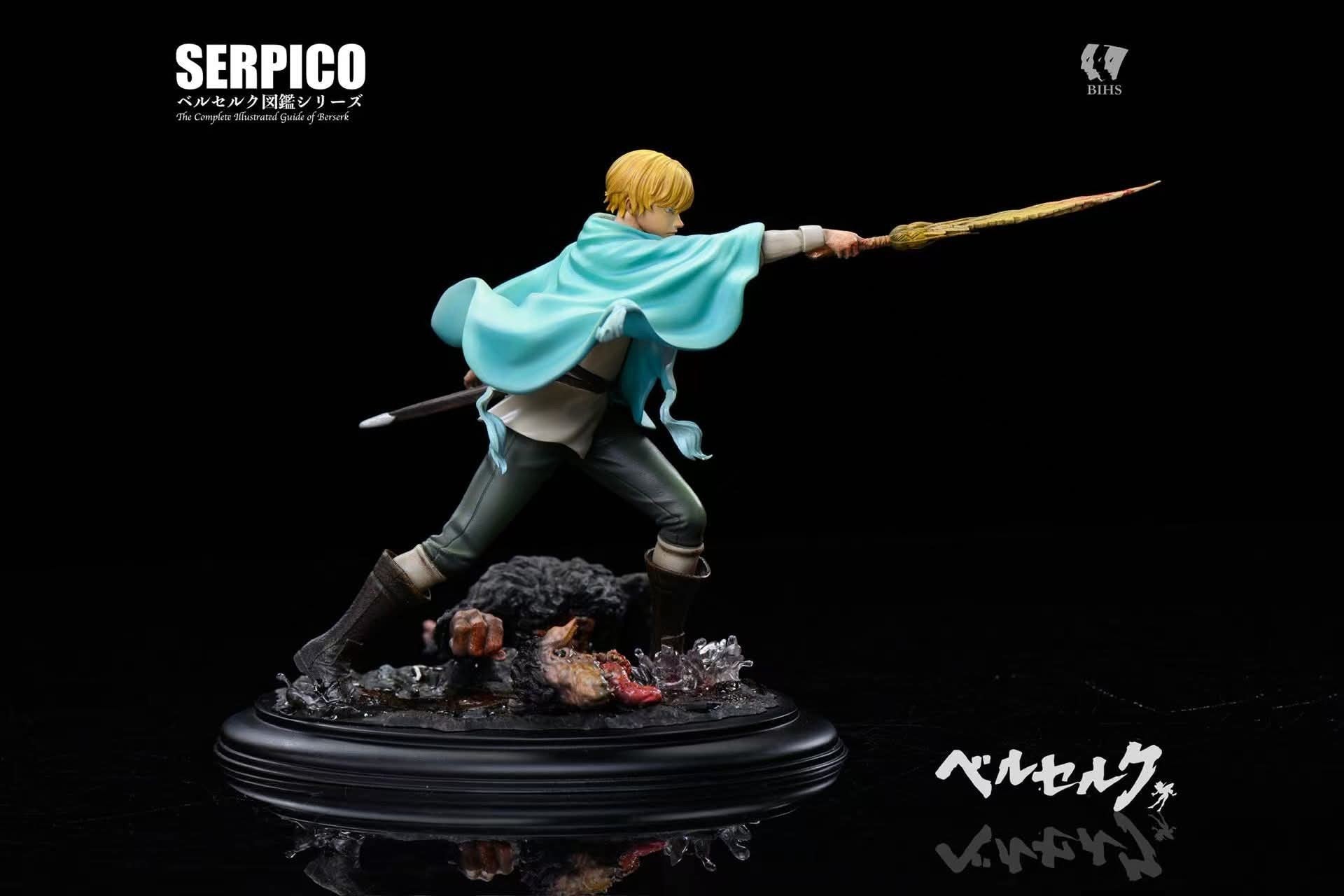 Serpico's Battle with the Beast of Darkness resin statue BIHS Studio anime figure